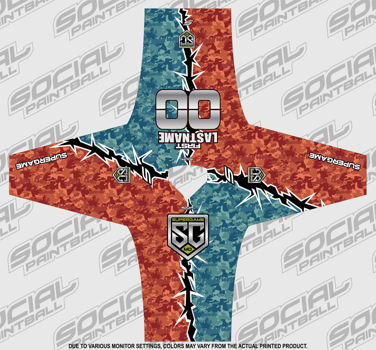 2019 Supergame East (Maryland) Custom Event Smpl Jersey - Image 3