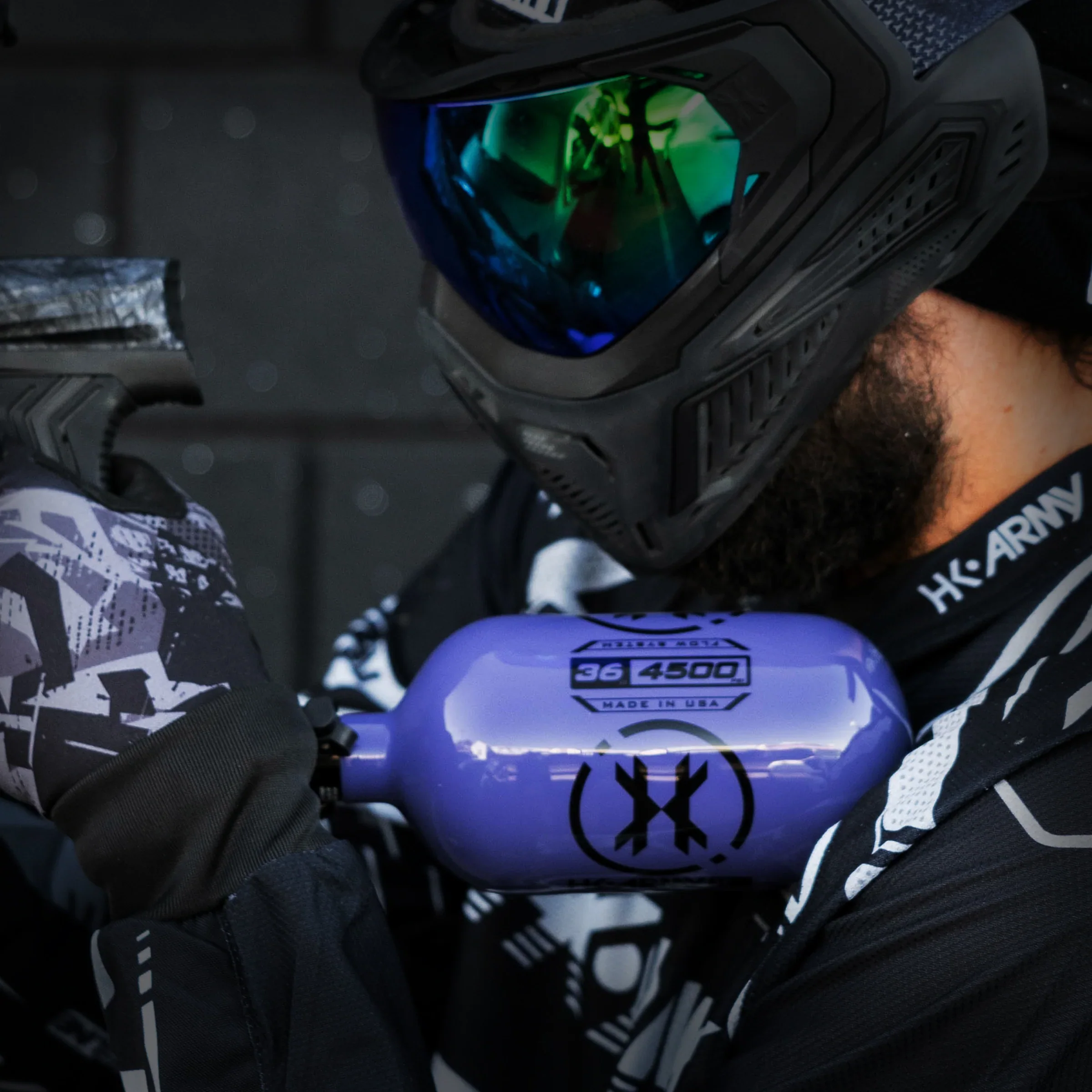 36ci / 4500Psi - Icon - Extra Lite Carbon Fiber Tank - Standard Reg - Purple - Image 4