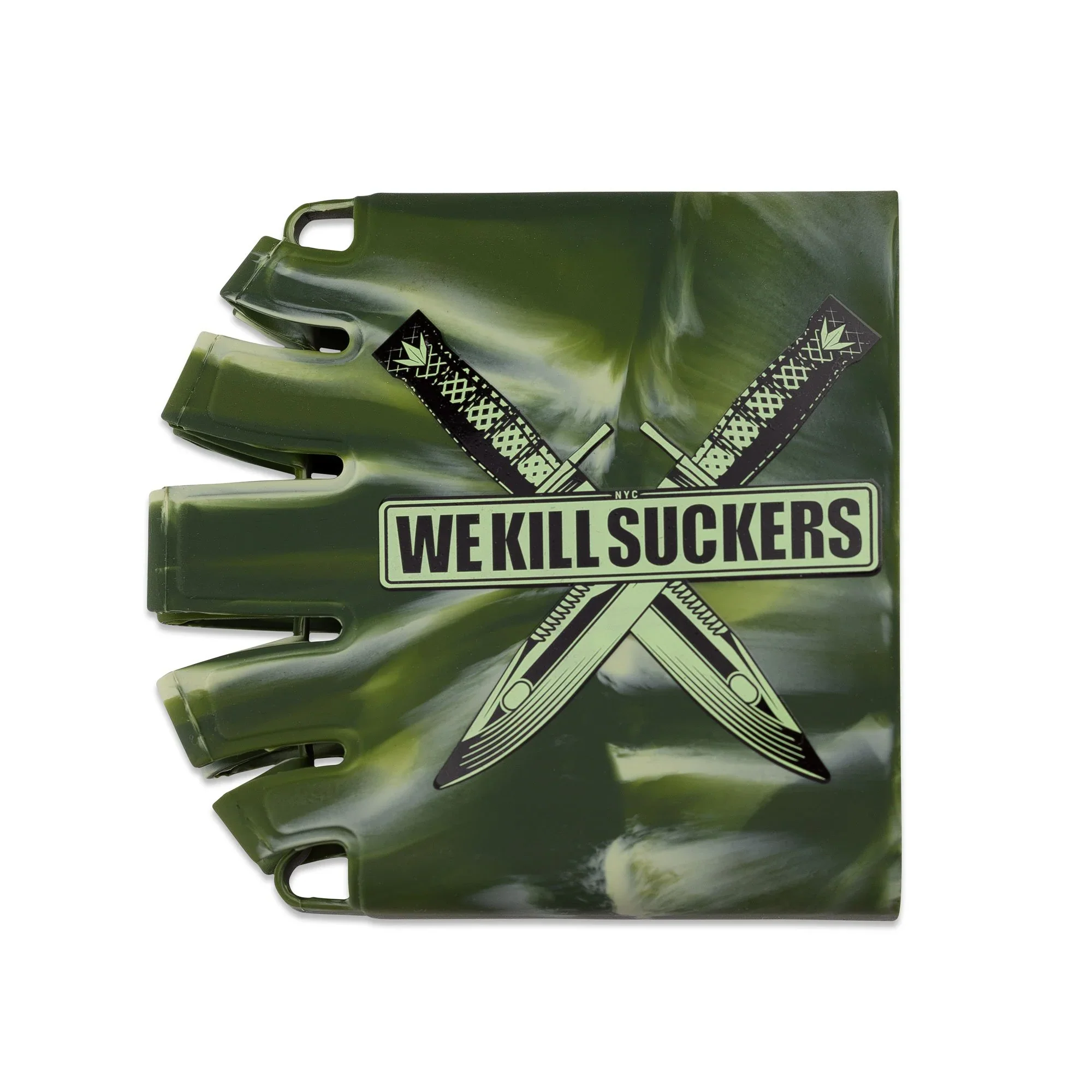 Bunkerkings - Knuckle Butt Paintball AIr Tank Cover - WKS Knife - Camo - Image 5