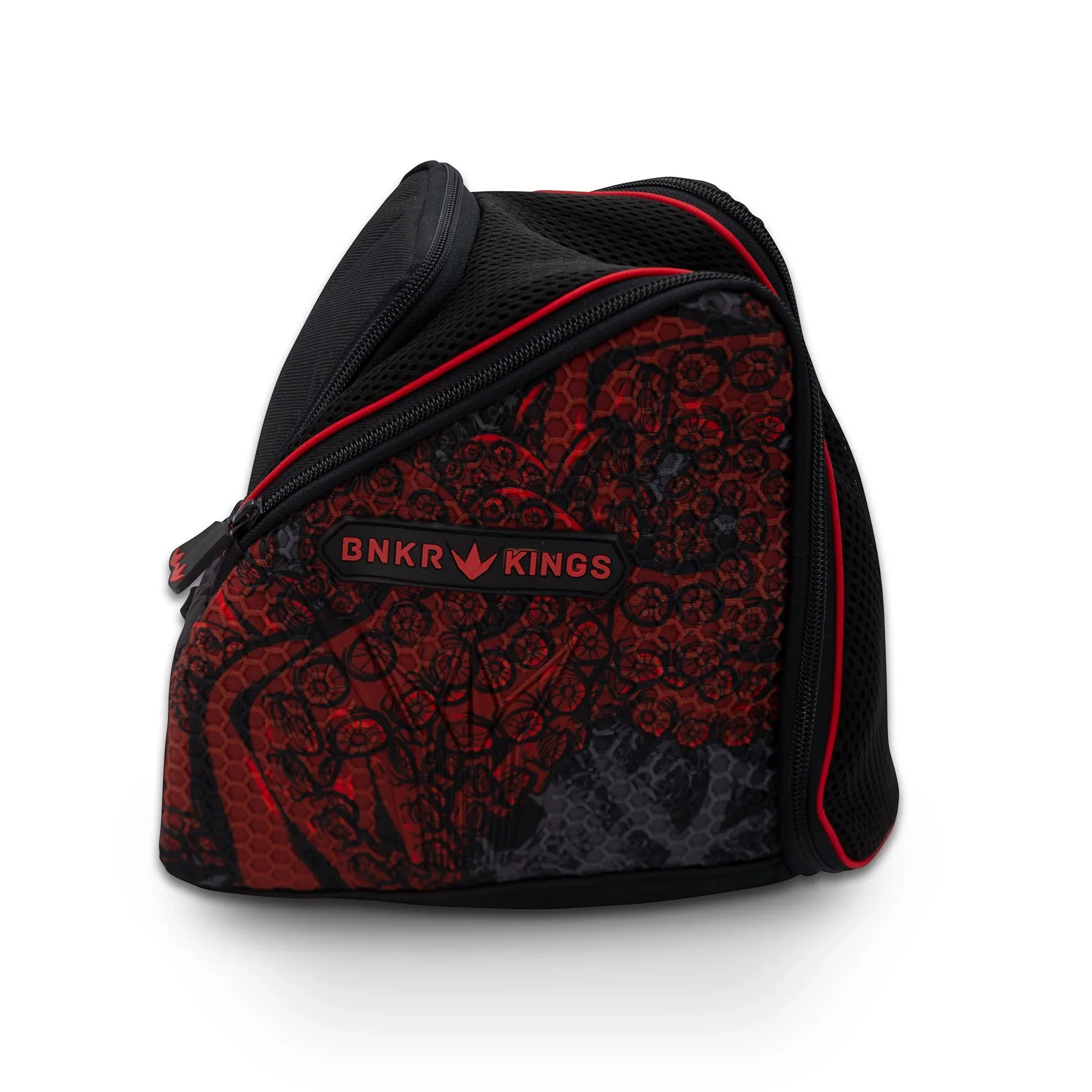 Bunkerkings Supreme Goggle Bag - Red Tentacles - Image 4