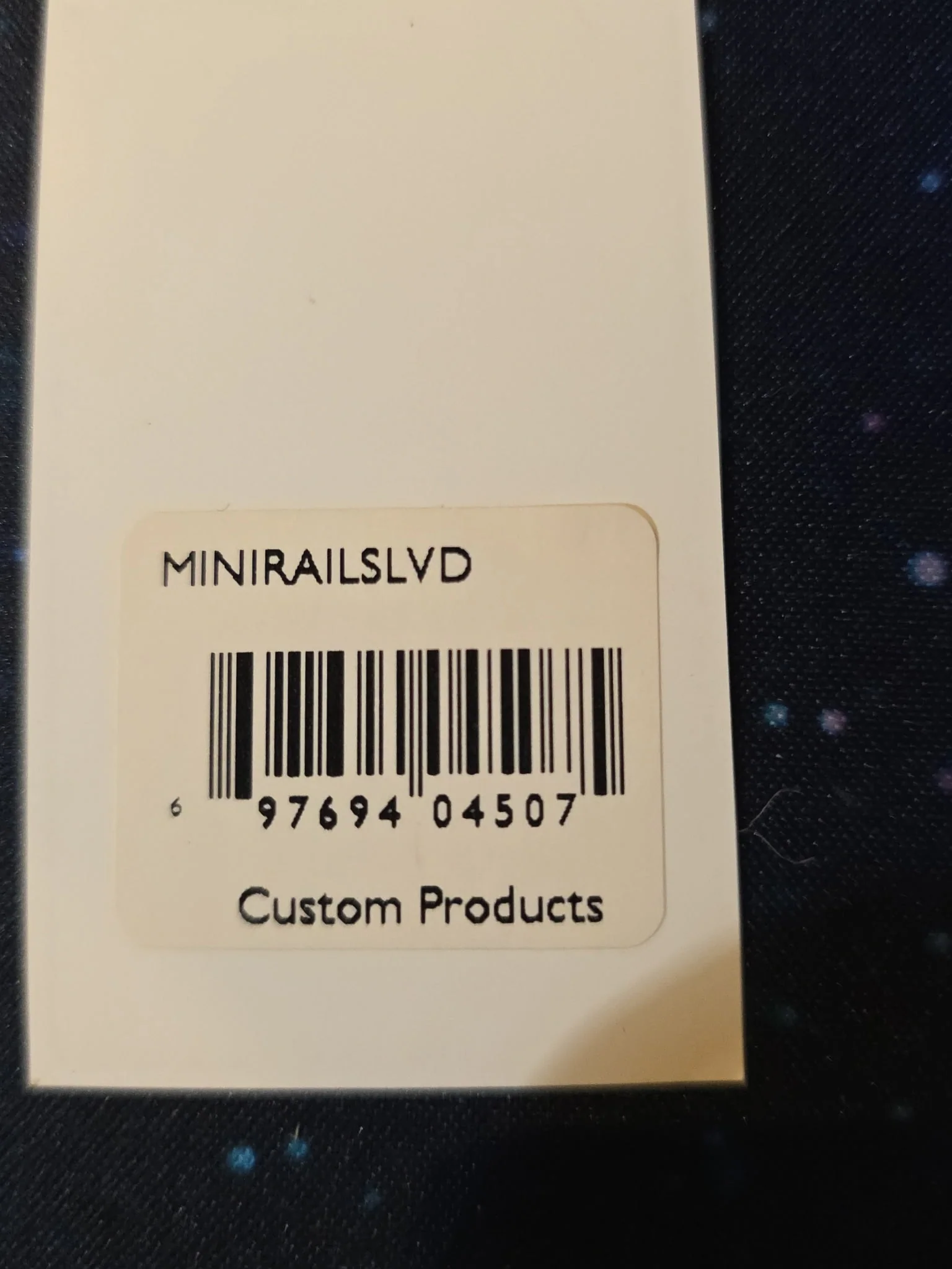 CP Custom Products Mini Rail Silver | New (old stock) - Image 2