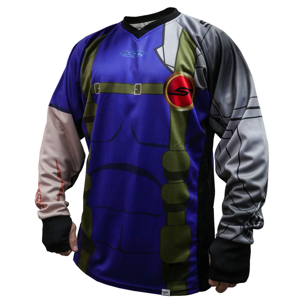 Cyborg Arm, Unpadded Smpl Paintball Jersey