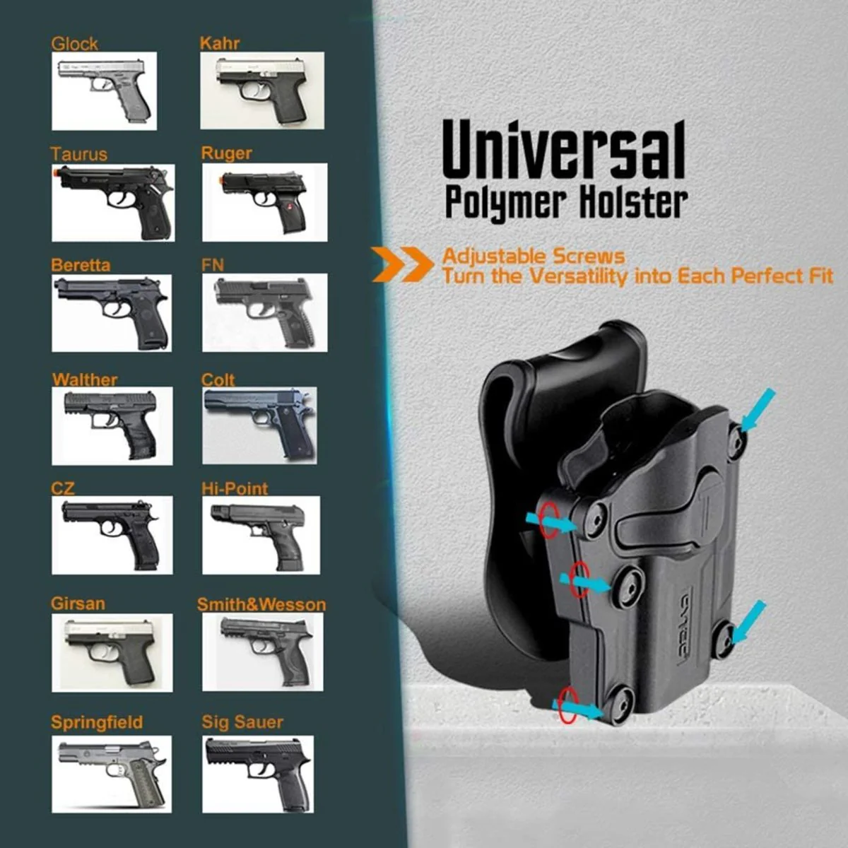 Cytac Low Ride Universal Holster Rig - Image 3