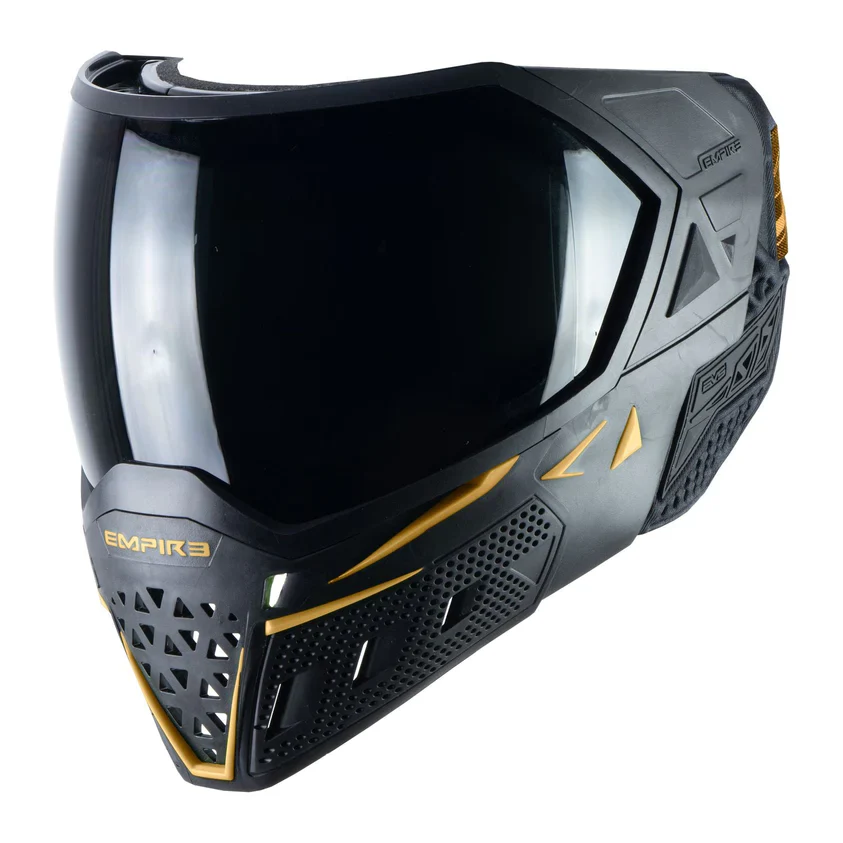 Empire Evs Black/Gold With Thermal Ninja & Thermal Clear Lenses | Shop Airsoft Goggle - Image 2