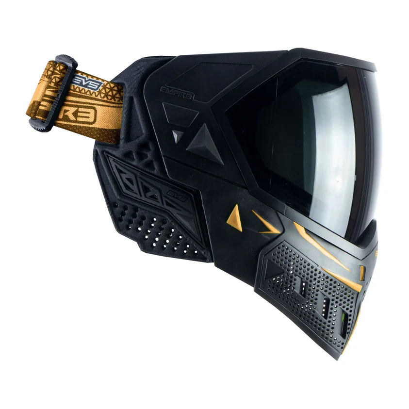 Empire Evs Black/Gold With Thermal Ninja & Thermal Clear Lenses | Shop Airsoft Goggle - Image 5