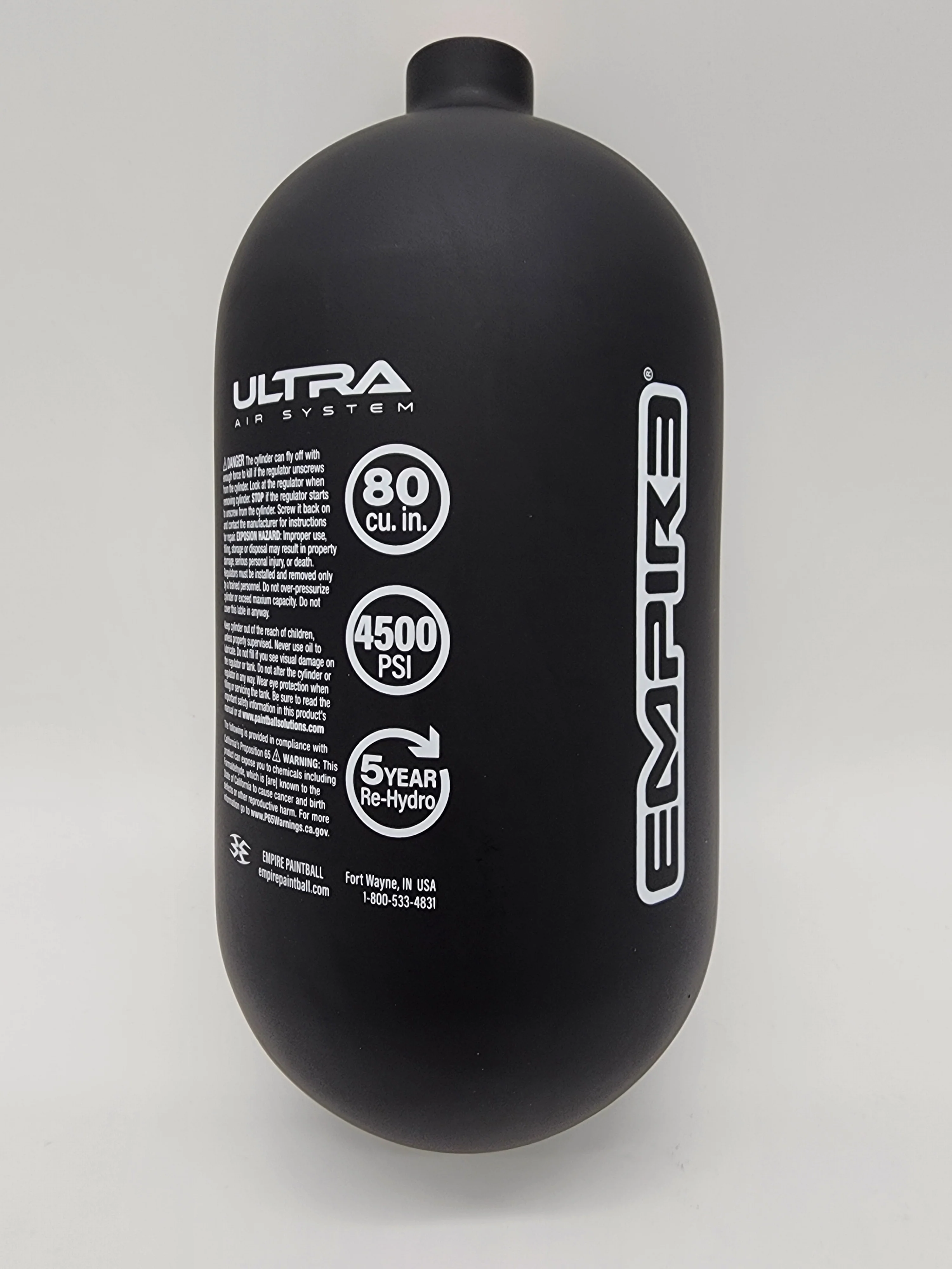 Empire Ultra Light Tank | 80ci | w/o Regulator | BOTTLE ONLY - Image 2