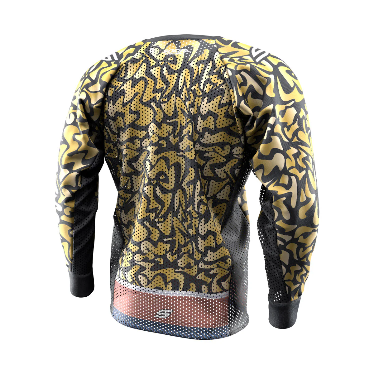 Exotic Tiger Gold Smpl Paintball Jersey - Image 2