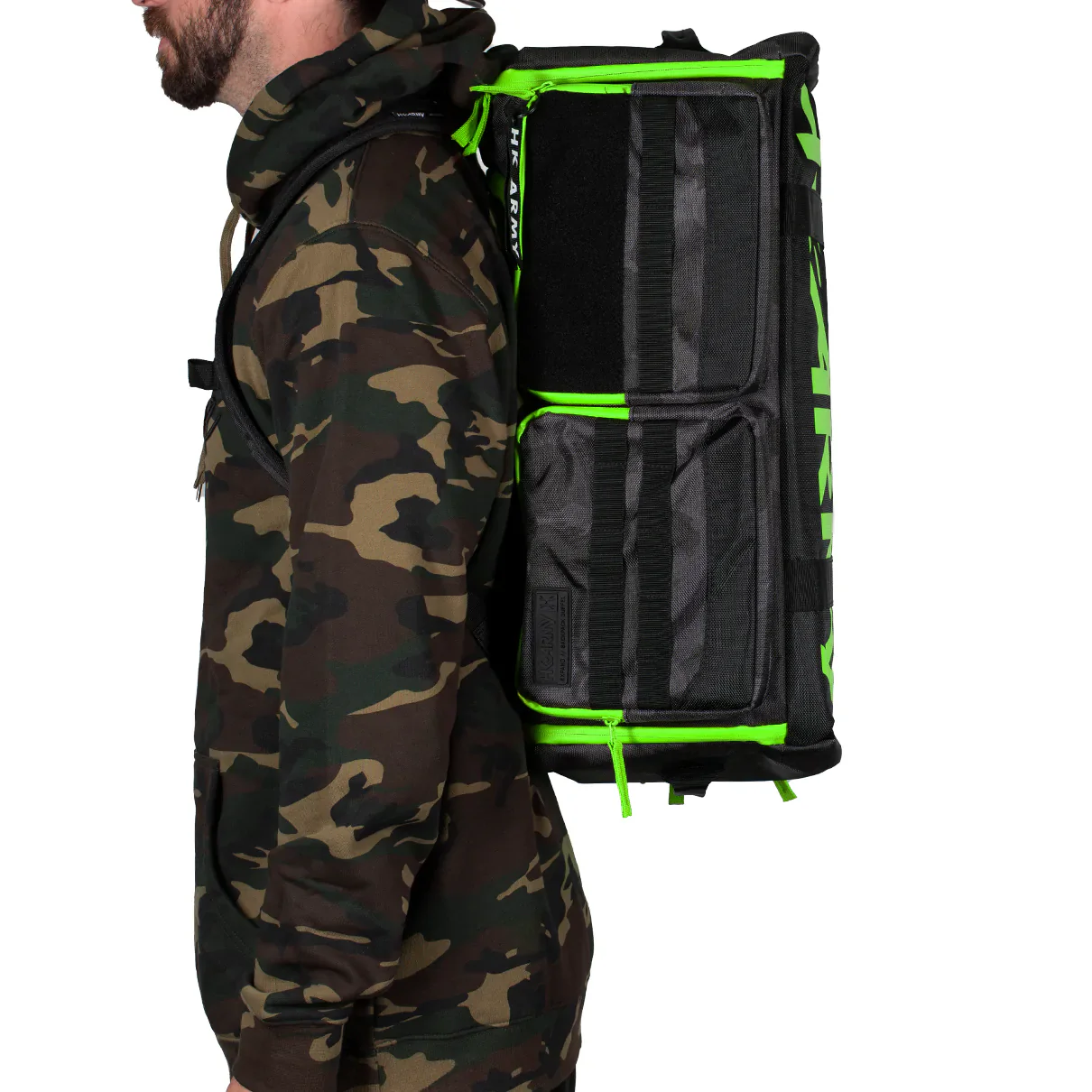 Expand 35L - Backpack - Shroud Black/Green | Paintball Gear Bag | Hk Army - Image 6