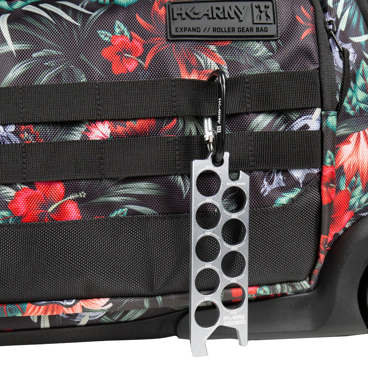 Expand 75L - Roller Gear Bag - Tropical Skull | Paintball Gear Bag | Hk Army - Image 12