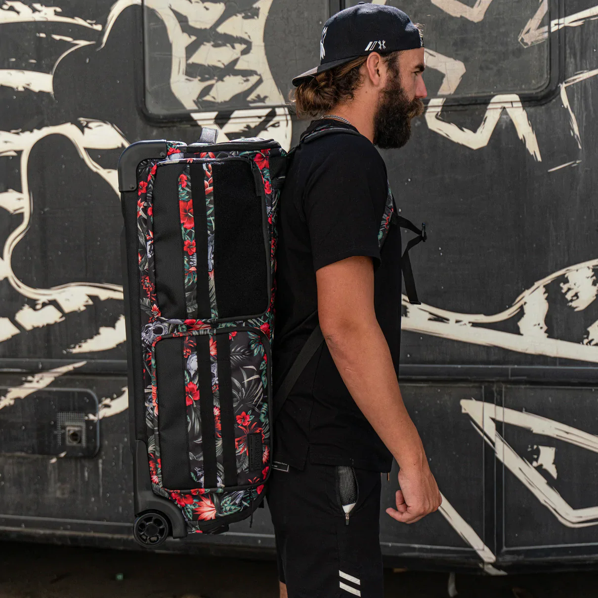 Expand 75L - Roller Gear Bag - Tropical Skull | Paintball Gear Bag | Hk Army - Image 7