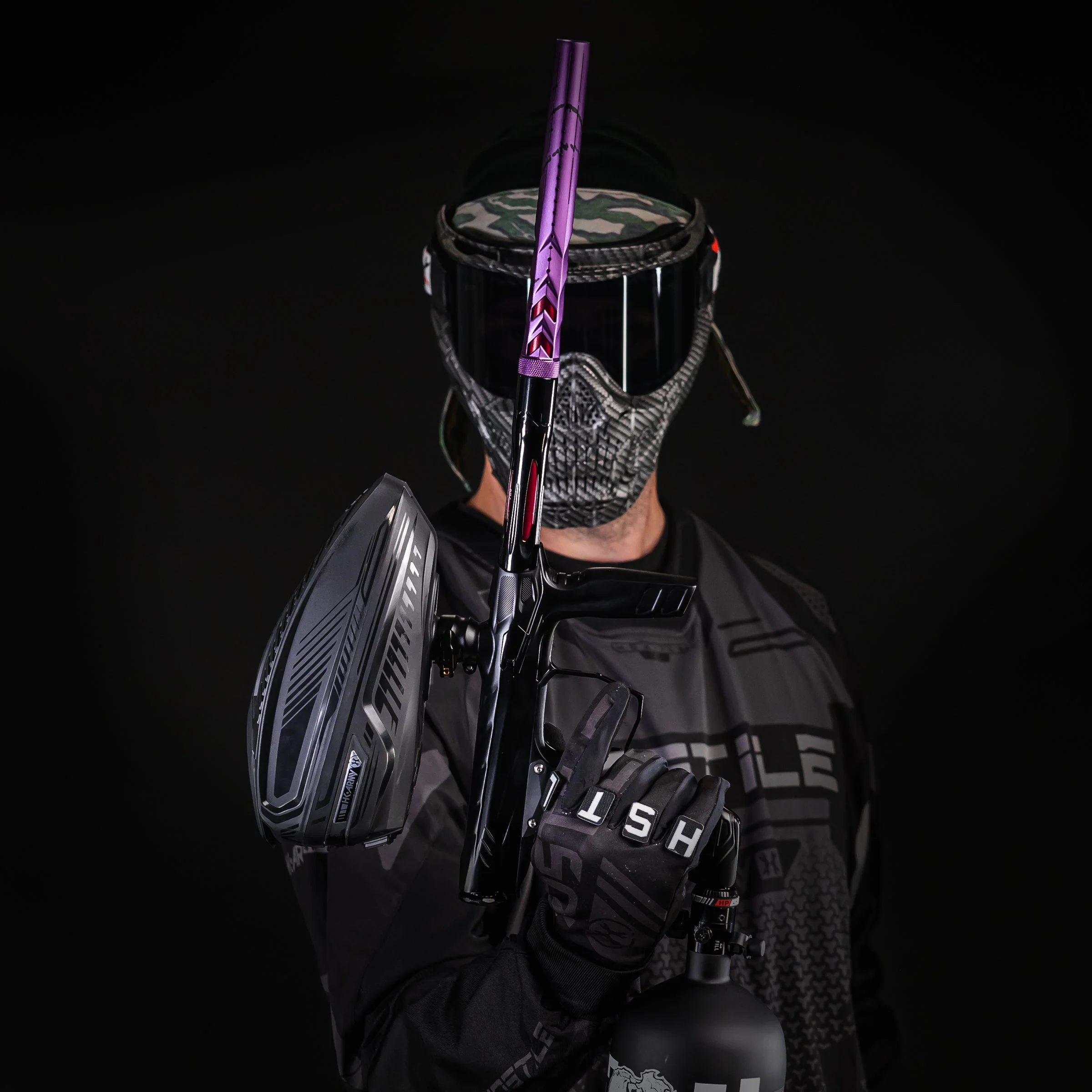 FXL Elite Fossil Barrel Tip - Dust Purple/Black Splash - Image 2