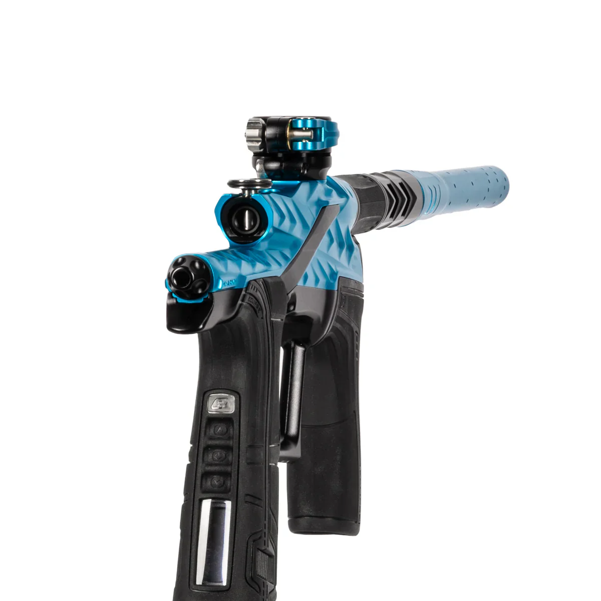 HK Army Fossil - Eclipse LV2 - Abyss (Turquoise/Black) | Paintball Electronic Marker - Image 3