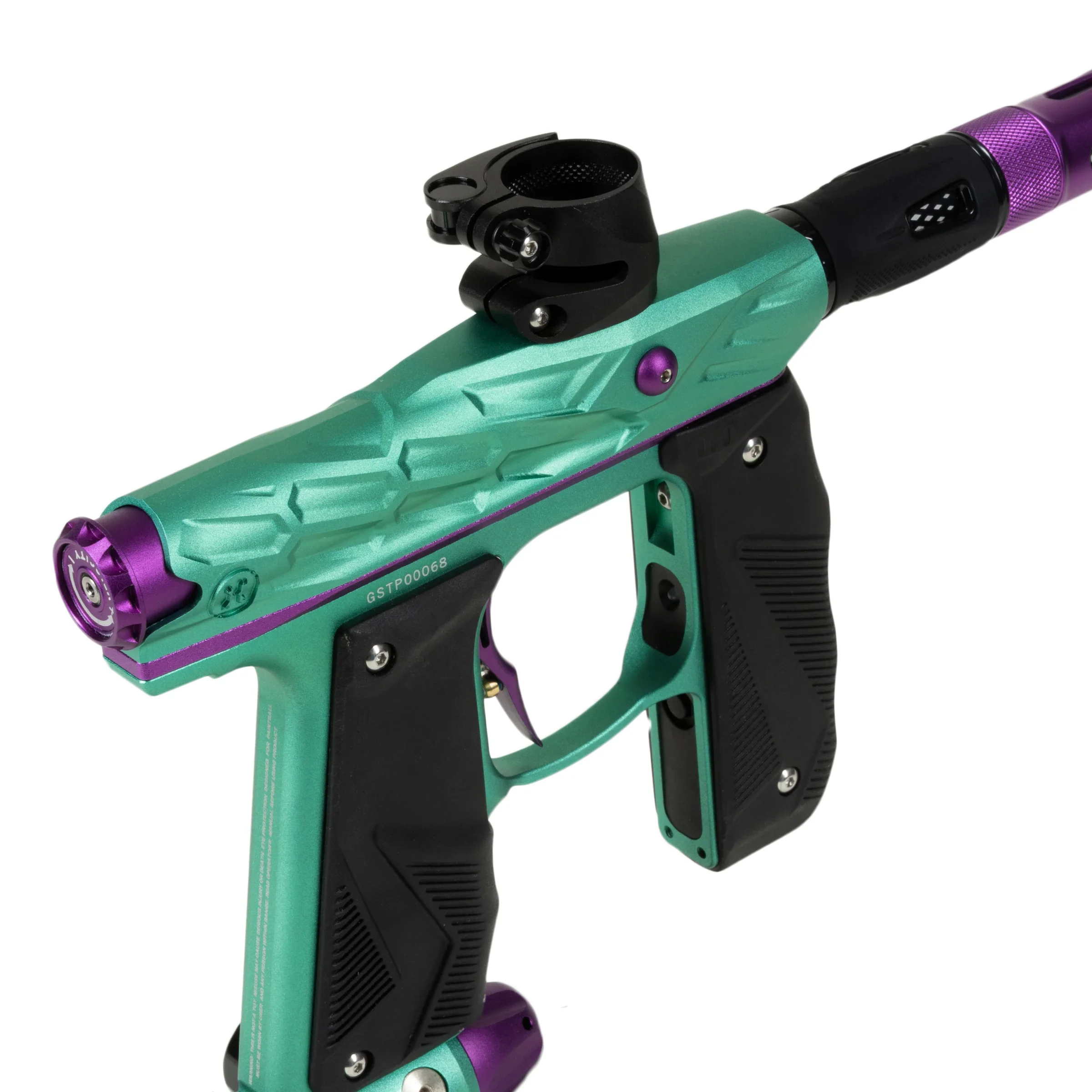 HK Army Hive Mini GS with Lazr-Barrel | Teal/Purple | Paintball Electronic Marker - Image 4