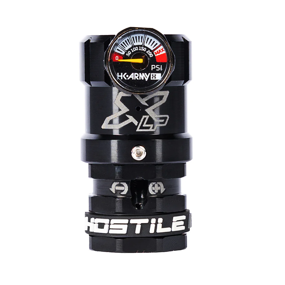 HostileĀ® XLP Regulator - Side Port Quick-Disconnect - Black - Image 10