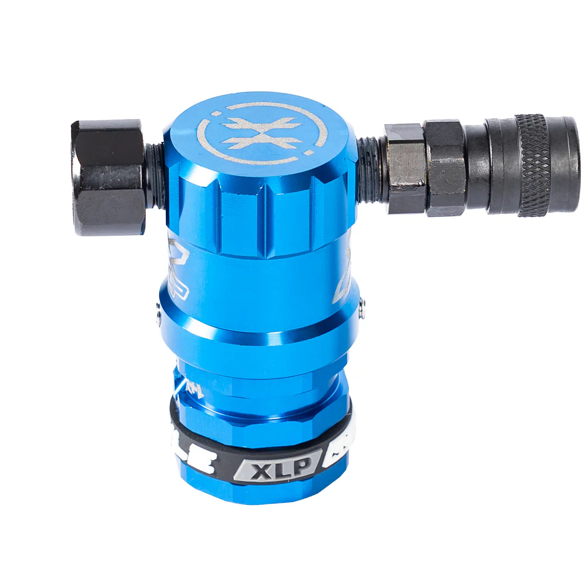 Hostile® XLP Regulator - Side Port Quick-Disconnect - Blue - Image 6