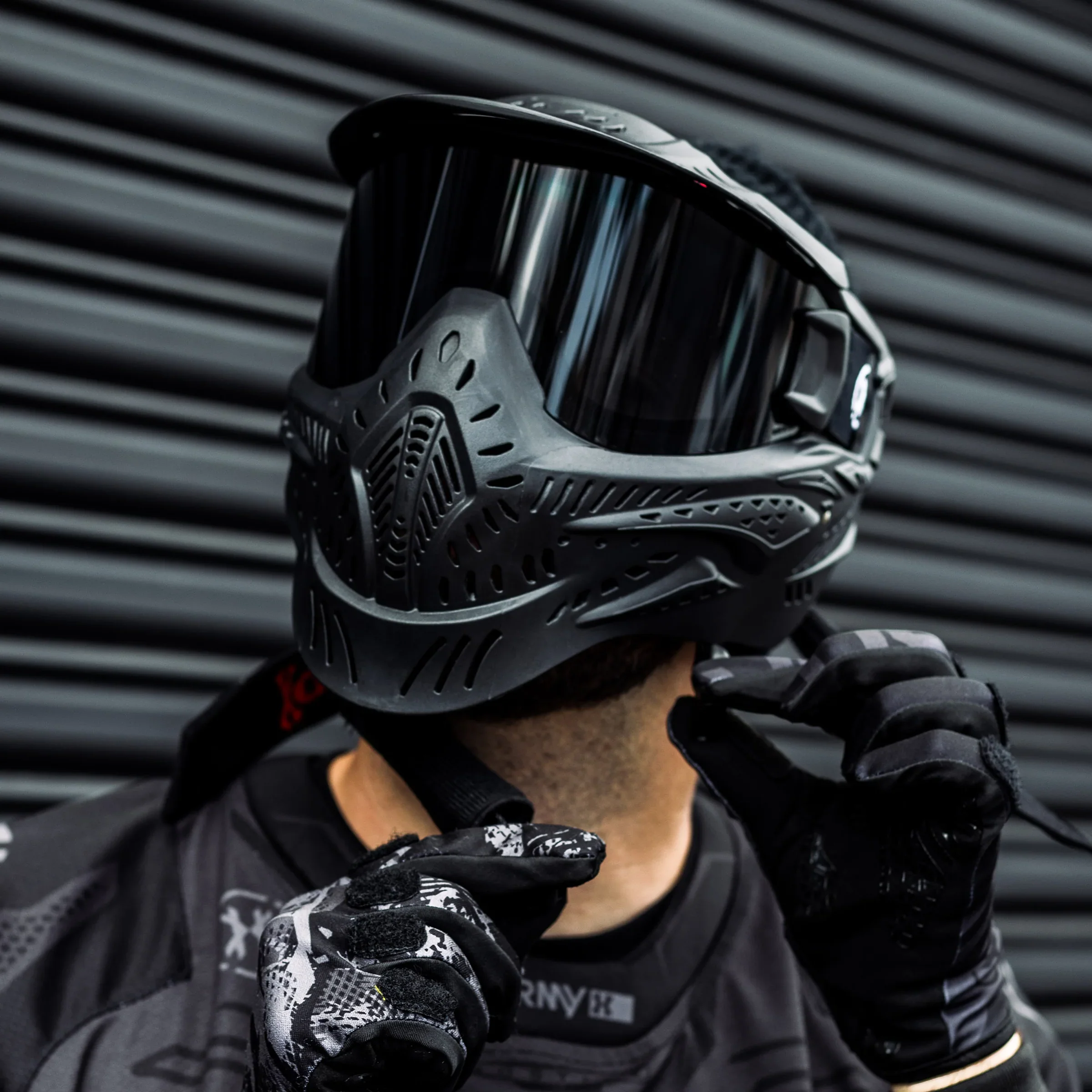 HSTL Goggle | Color: Black W/ Smoke Thermal Lens | Paintball & Airsoft Goggle - Image 6