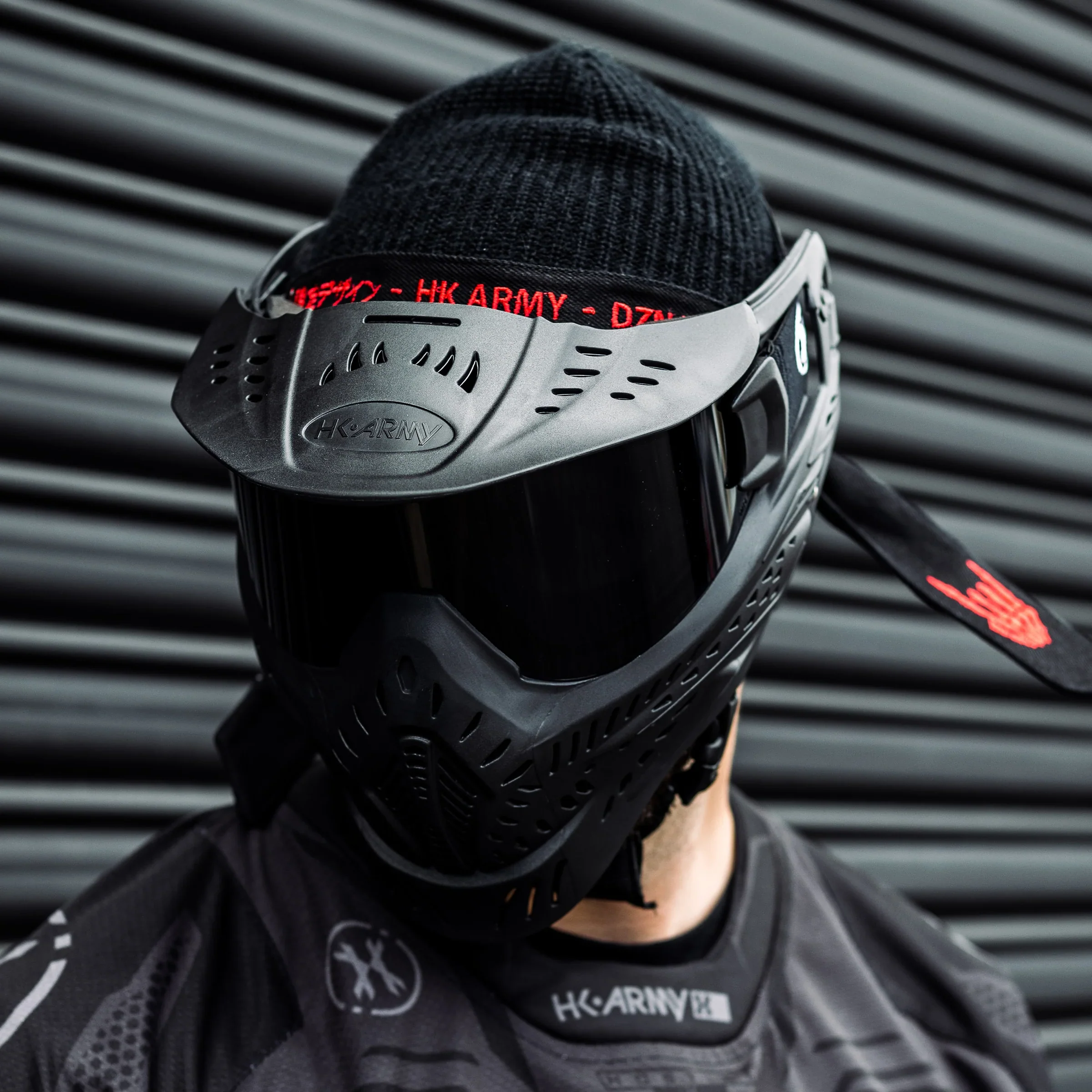 HSTL Goggle | Color: Black W/ Smoke Thermal Lens | Paintball & Airsoft Goggle - Image 8