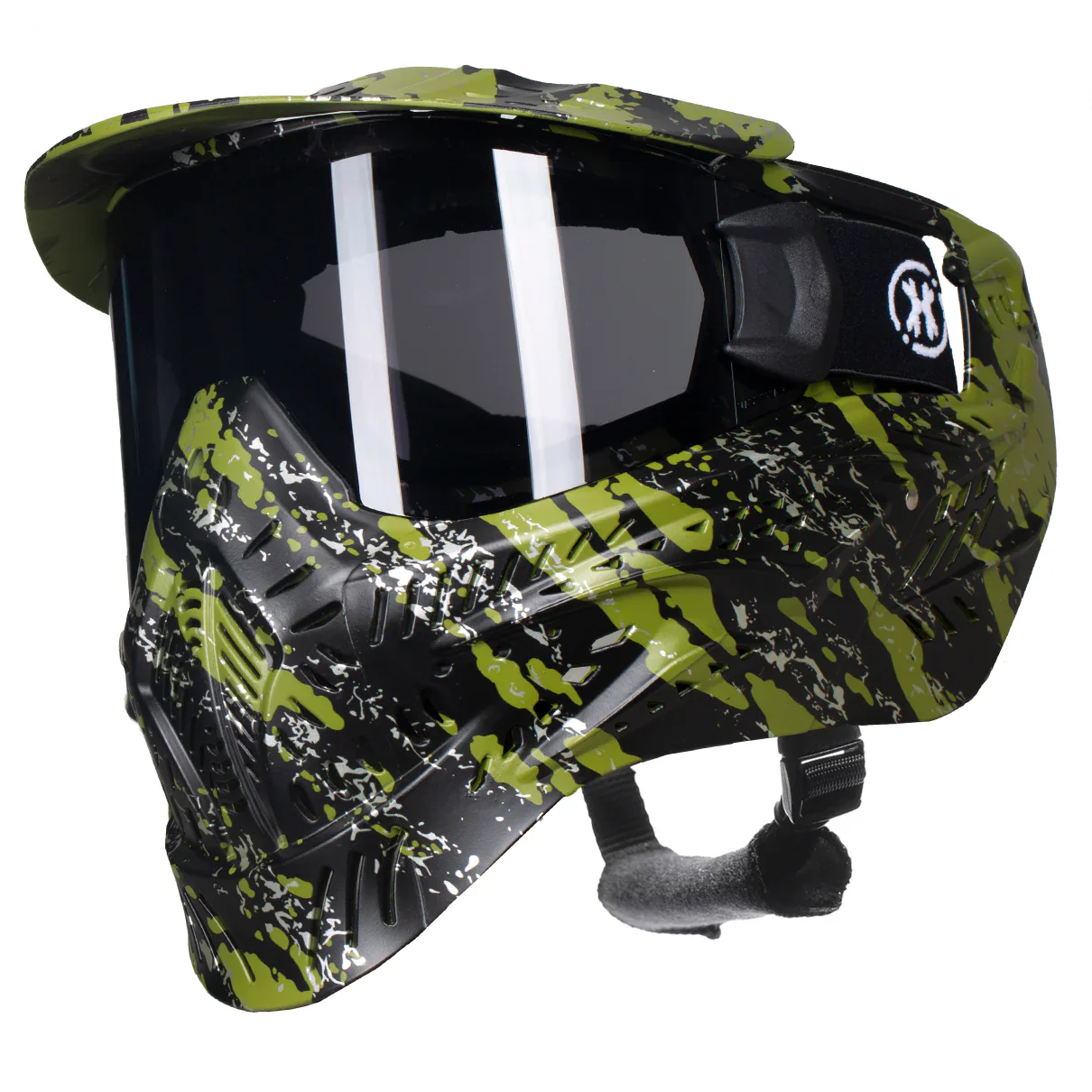 HSTL Goggle - Fracture Black/Turquoise
