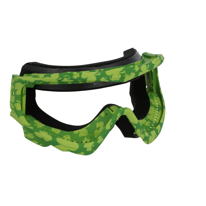 Jt Flex 7/Flex 8/Proflex/Spectra Goggle Frame Assembly- No Lens - St Patrick's Clover - Image 3