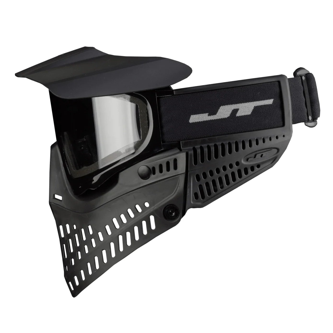 Jt Proflex Paintball Mask - Black/Black - Image 4