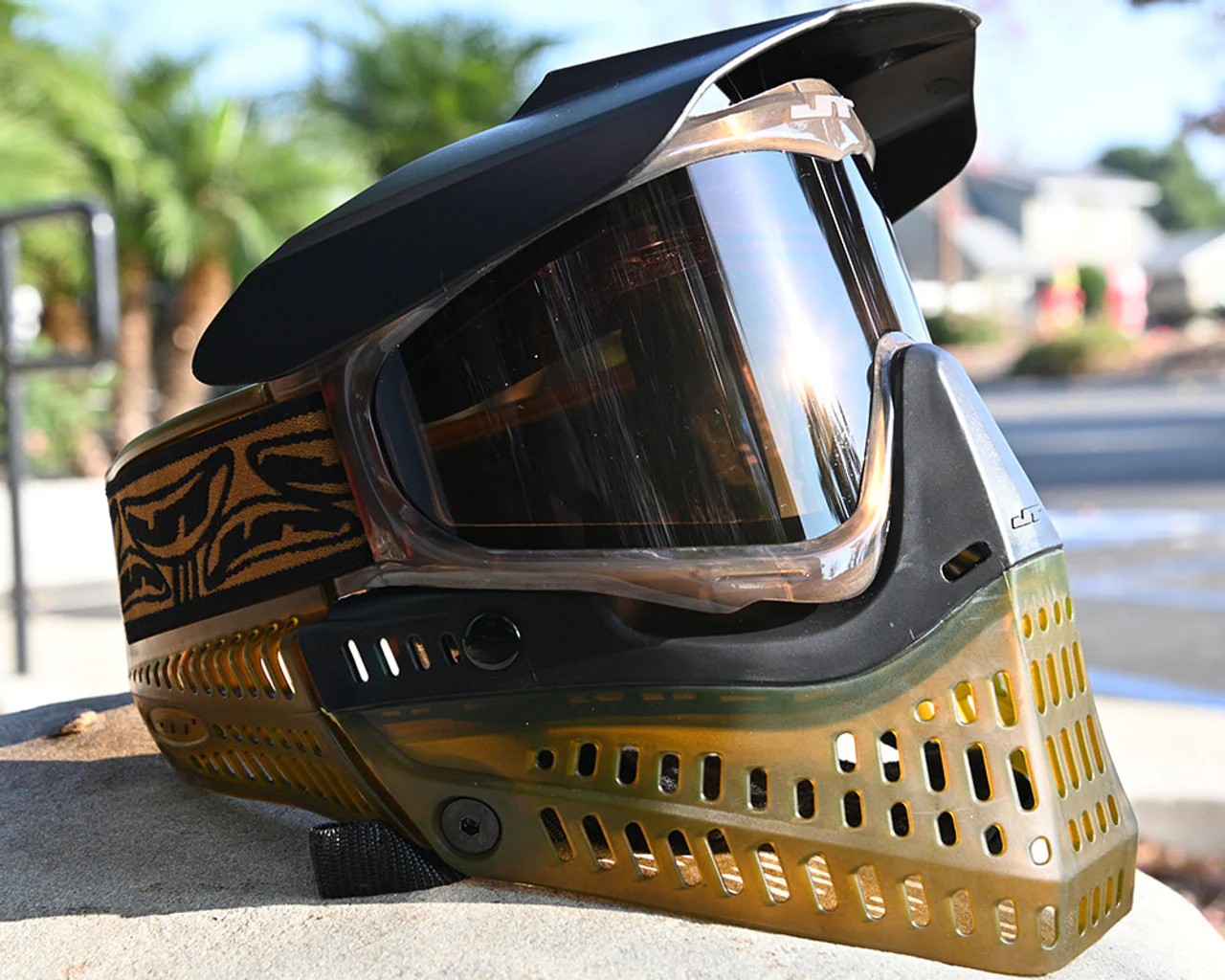 JT Proflex SE ICE Series Brown w/ Bronze Gradient Thermal Lens | JT Paintball Mask/Goggle - Image 4