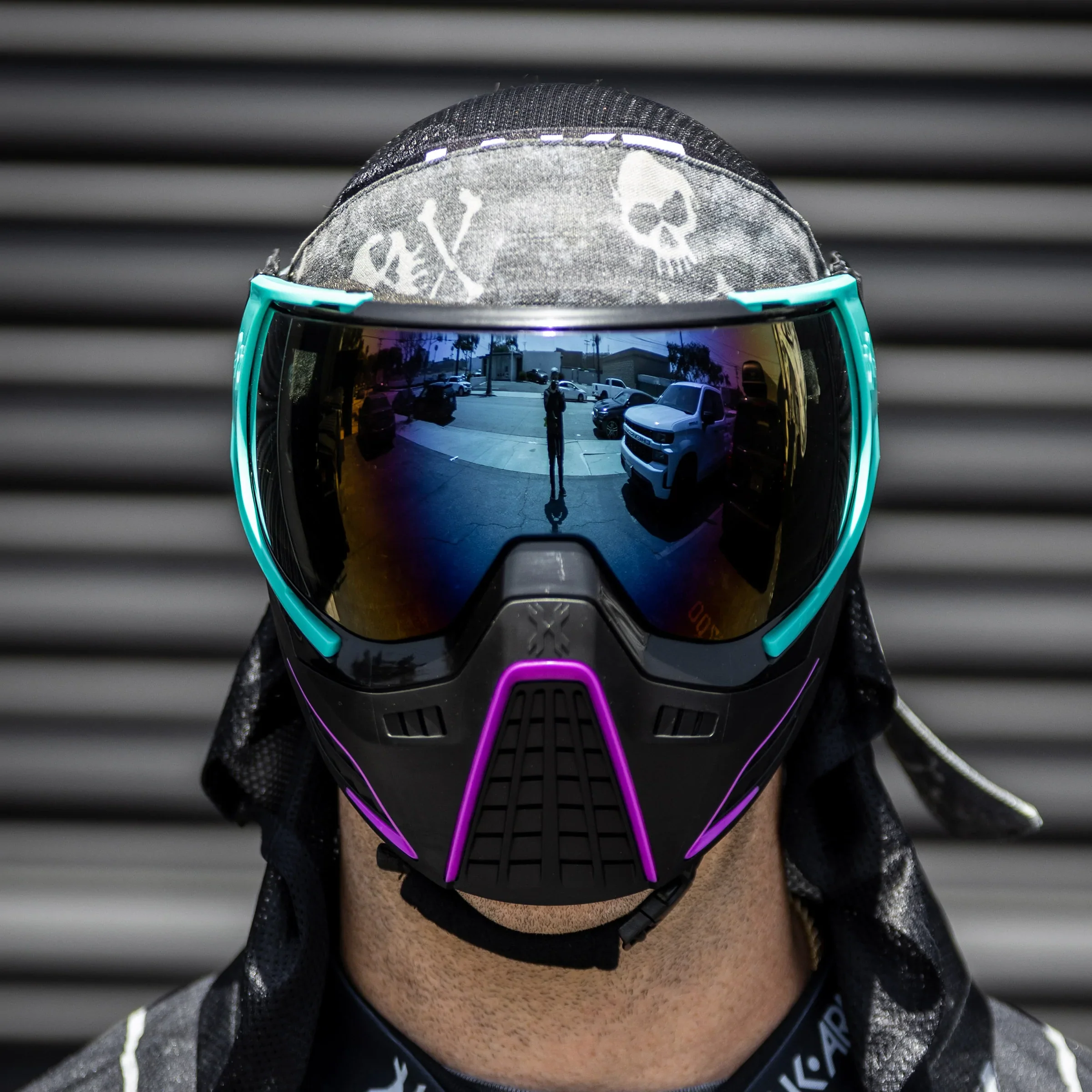Klr Goggle Amp - Teal/Purple/Cobalt Lens | Paintball Goggle | Mask | Hk Army - Image 7