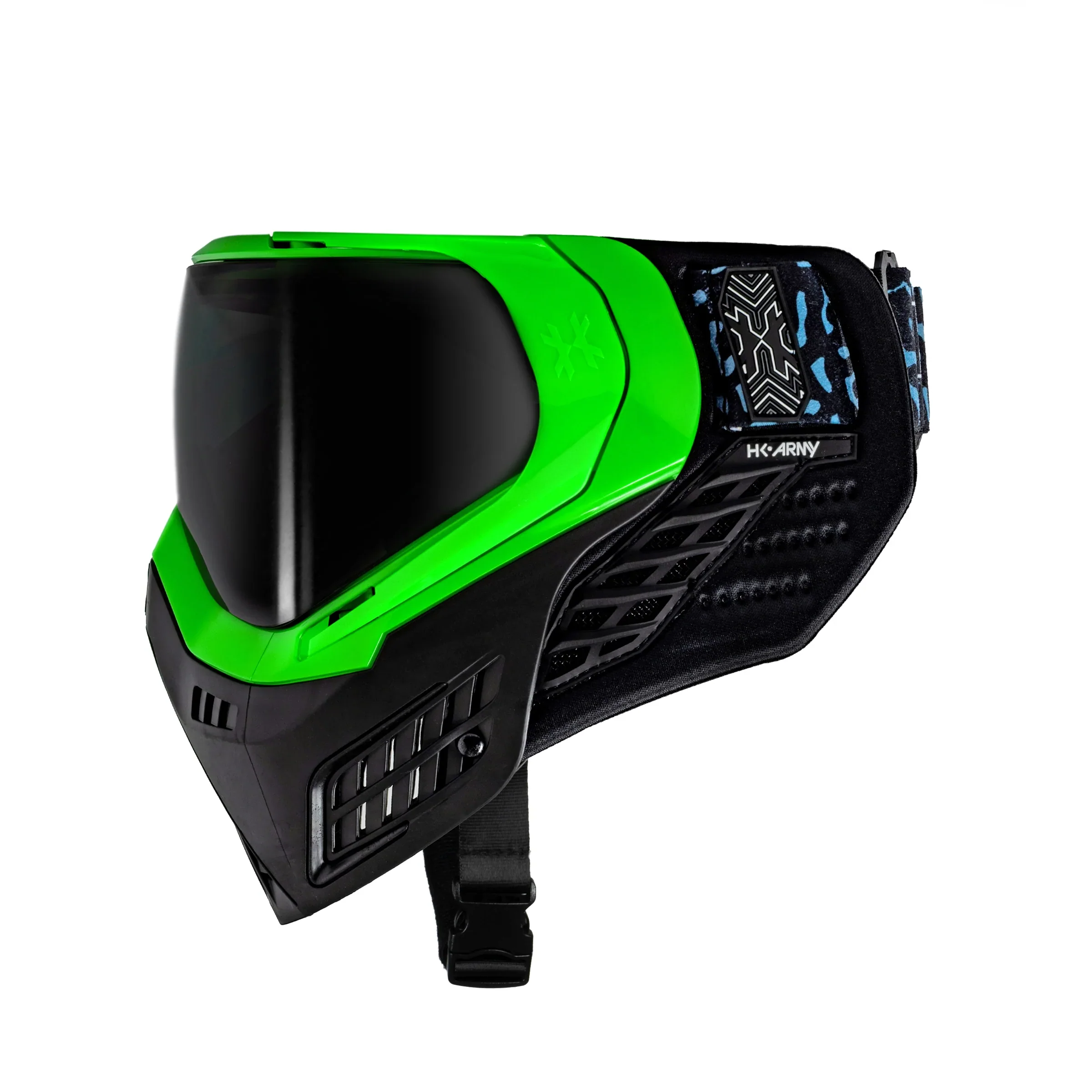 KLR Goggle Blackout Neon Green (Neon Green/Black) | Paintball Goggle | Mask | Hk Army - Image 3