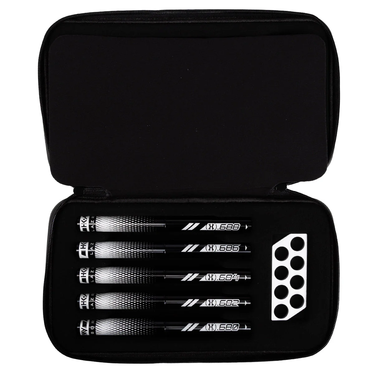 LAZR Barrel Kit - Dust Pewter - Black Inserts - Cocker Threads - Image 4