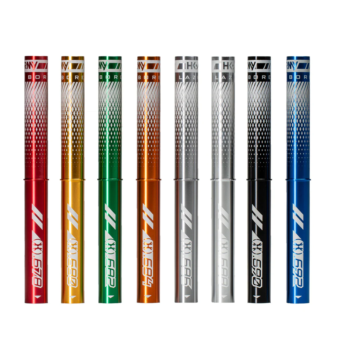 Lazr Barrel Kit - Dust Green - Colored Inserts - Cocker Threads - Image 9