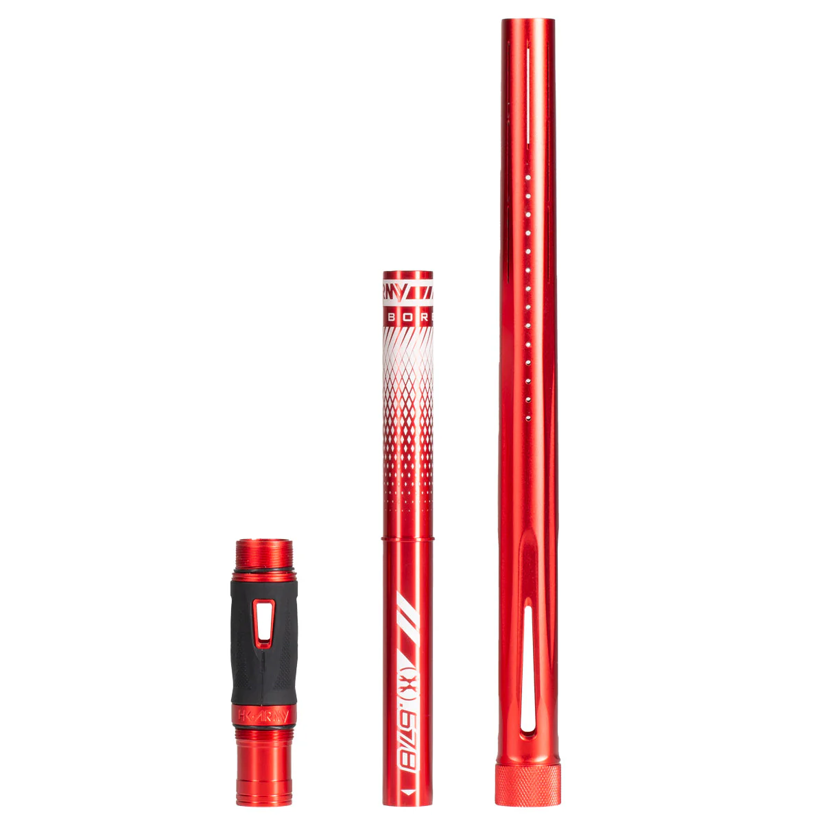 LAZR Barrel Kit - Dust Red - Colored Inserts - Cocker Threads - Image 7
