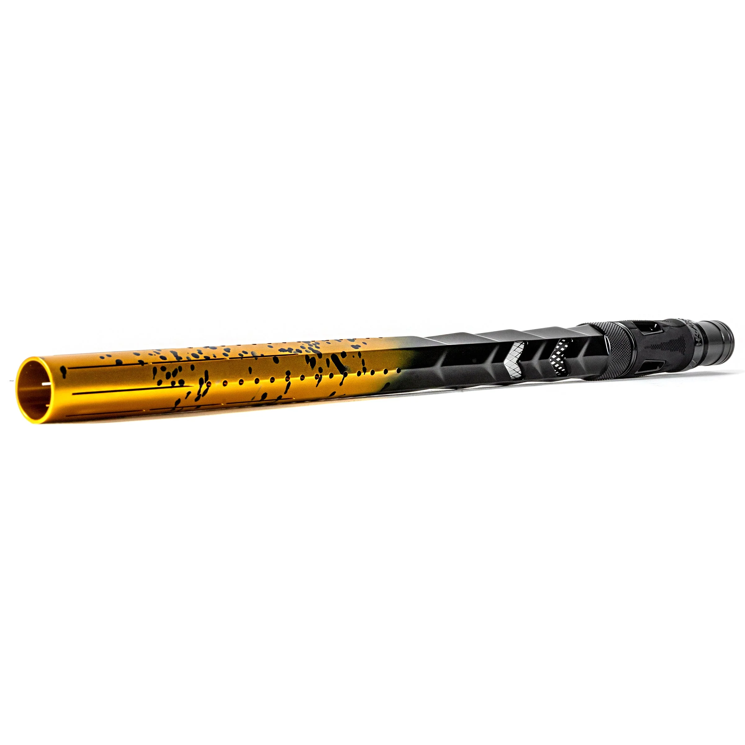 LAZR Elite Fossil Barrel Kit - 15' Gold/Black Splash - Colored Inserts - Cocker Threads - Image 3