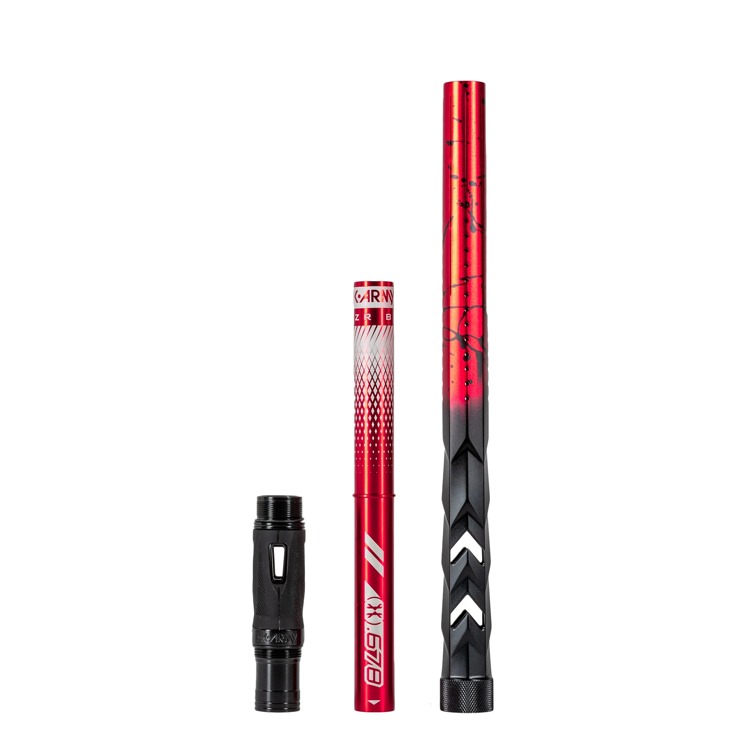 LAZR Elite Fossil Barrel Kit - 15' Red/Black Splash - Colored Inserts - Cocker Threads - Image 7