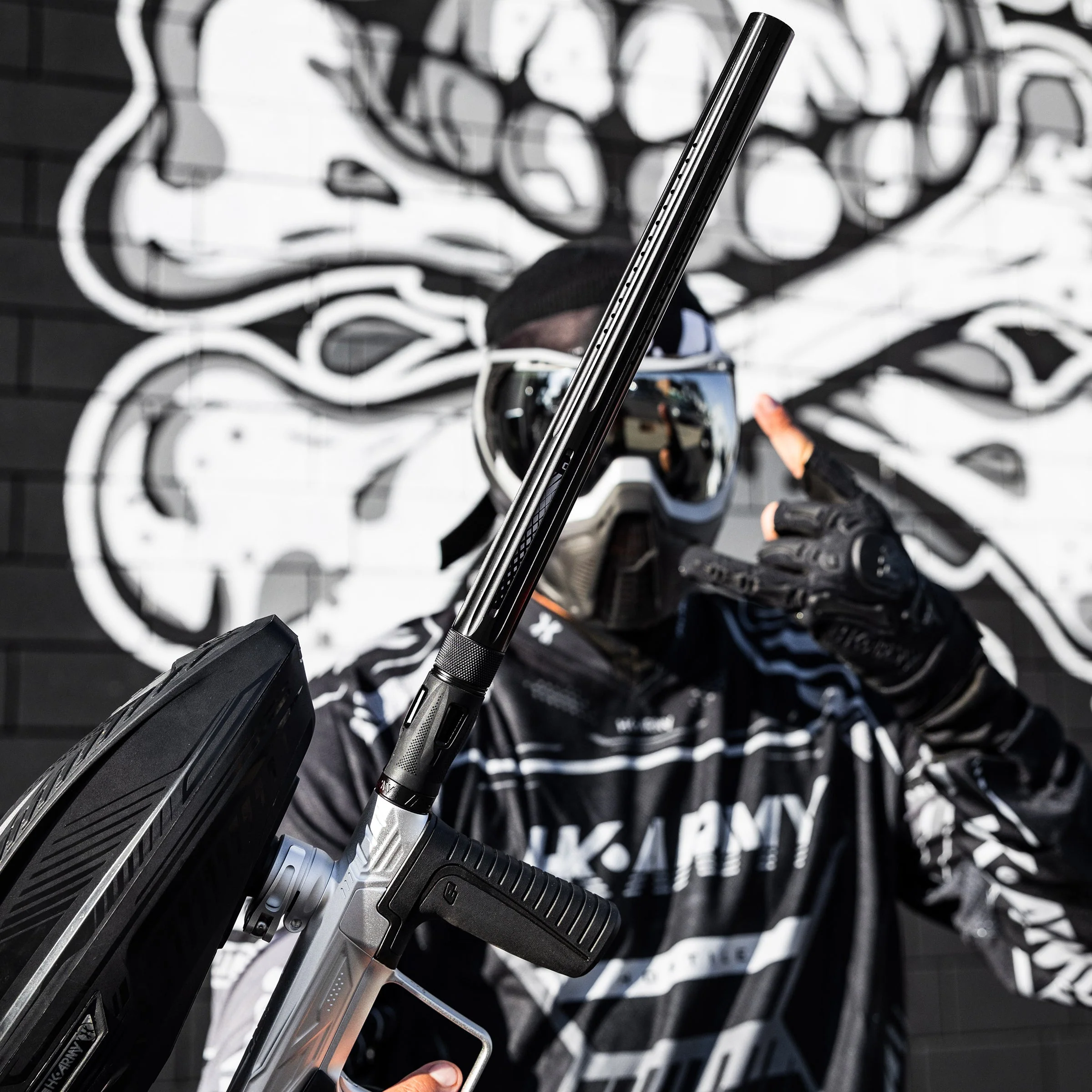 LAZR Elite Nova Barrel Kit - 15' Dust Black - Colored Inserts - Cocker Threads - Image 2
