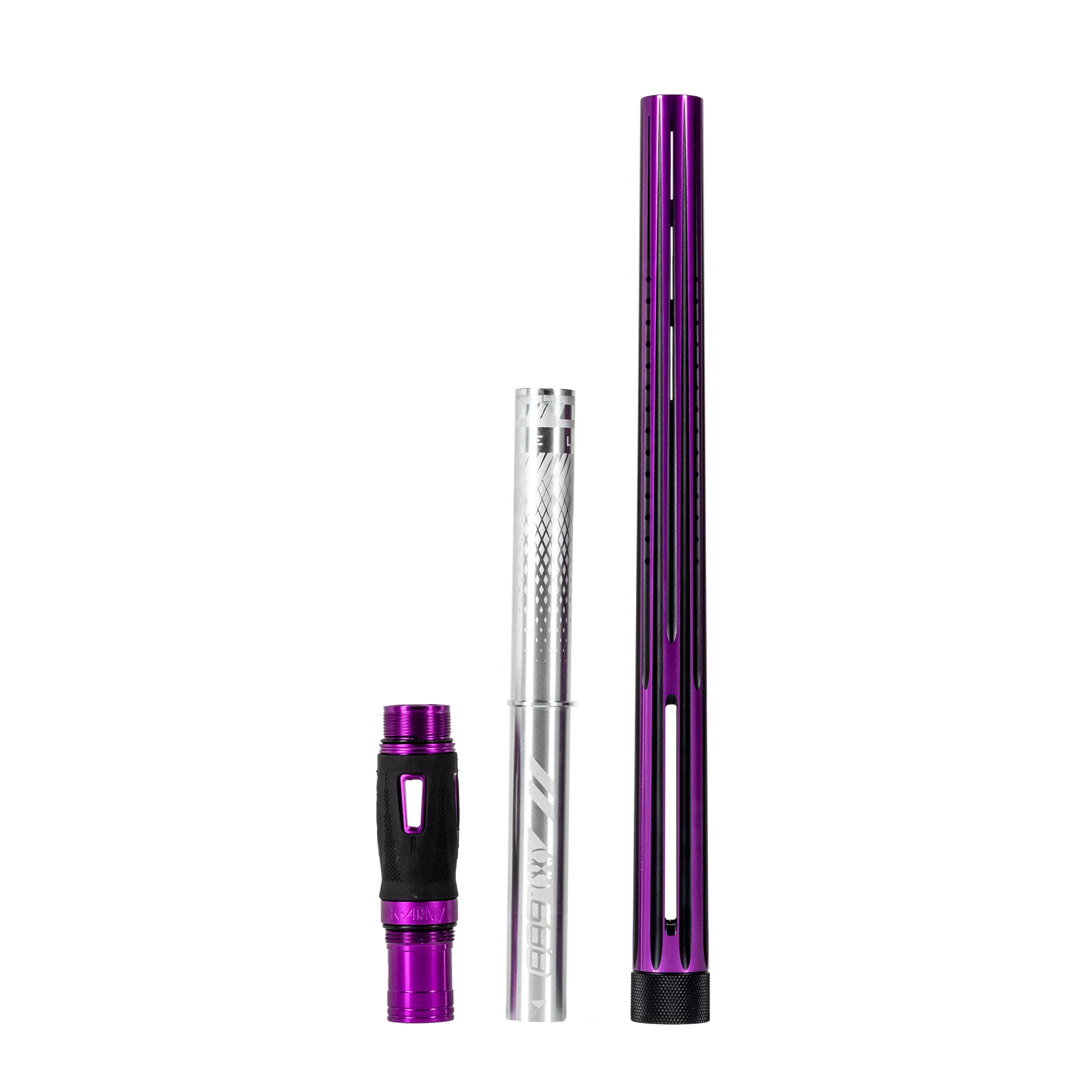 LAZR Elite Nova Barrel Kit - 15' Purple/Black - Colored Inserts - Cocker Threads - Image 7