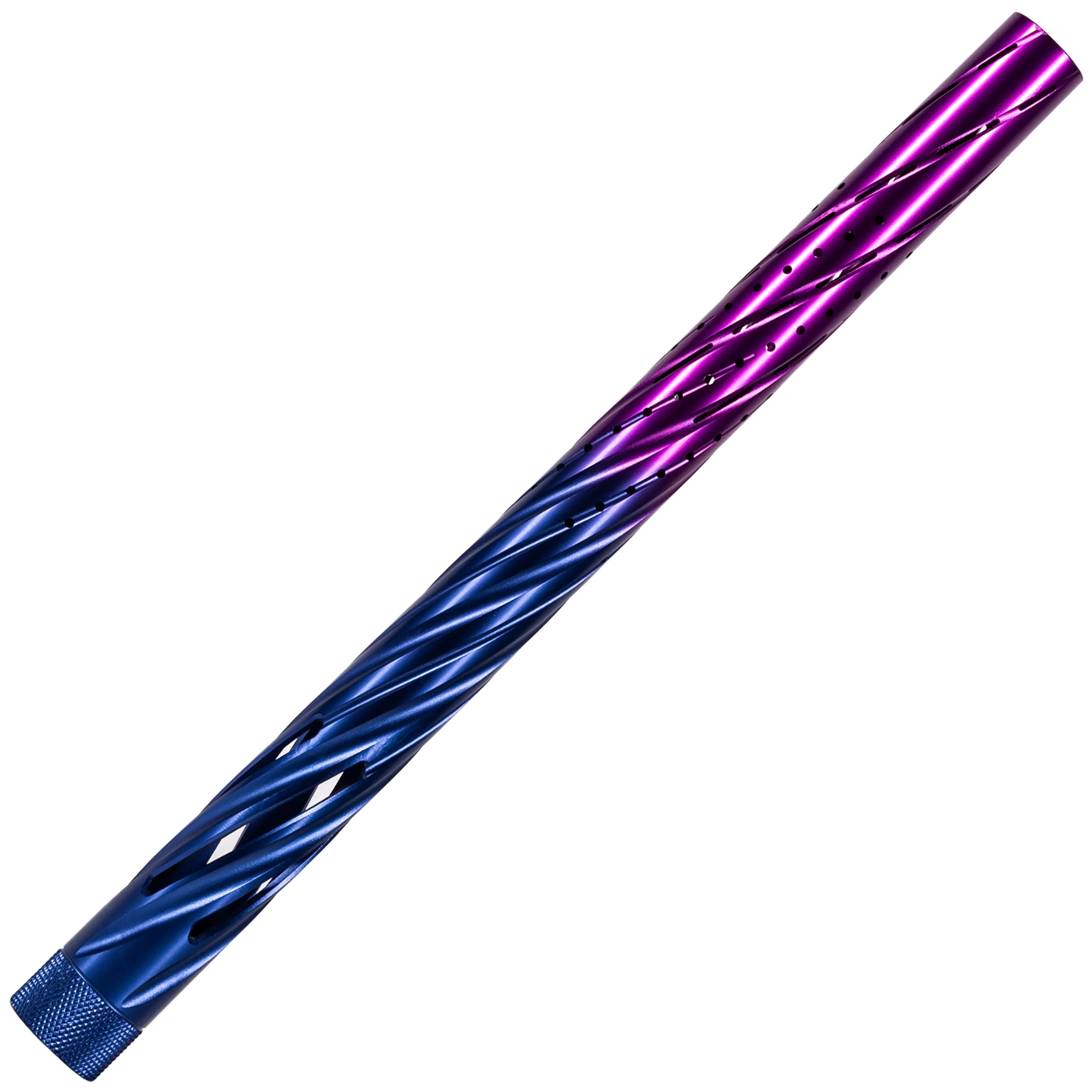 LAZR Elite Orbit Barrel Kit - 15' Blue/Purple Fade - Black Inserts - Cocker Threads - Image 4