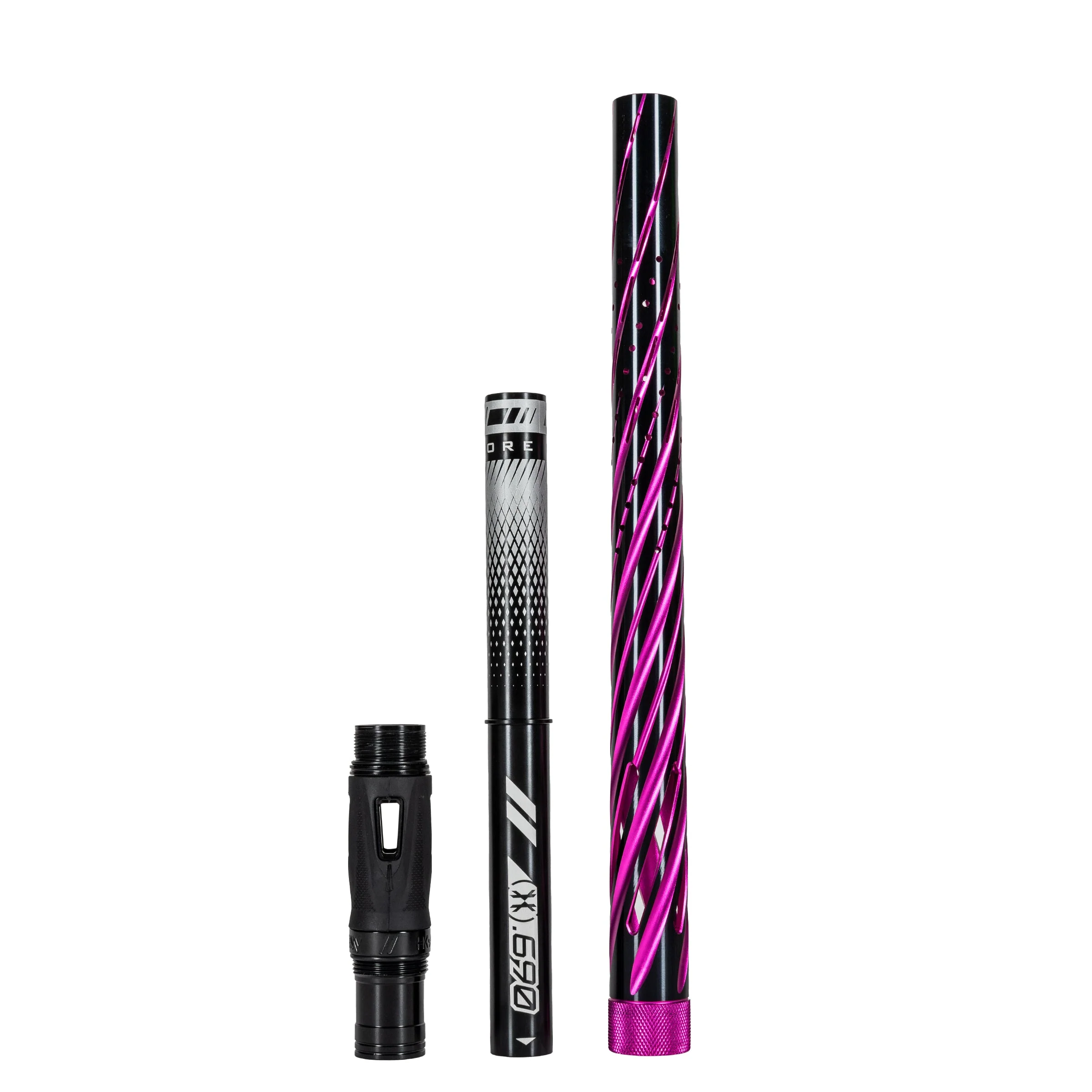 LAZR Elite Orbit Barrel Kit - 15' Dust Pink/Black Inserts - Cocker Threads - Image 4