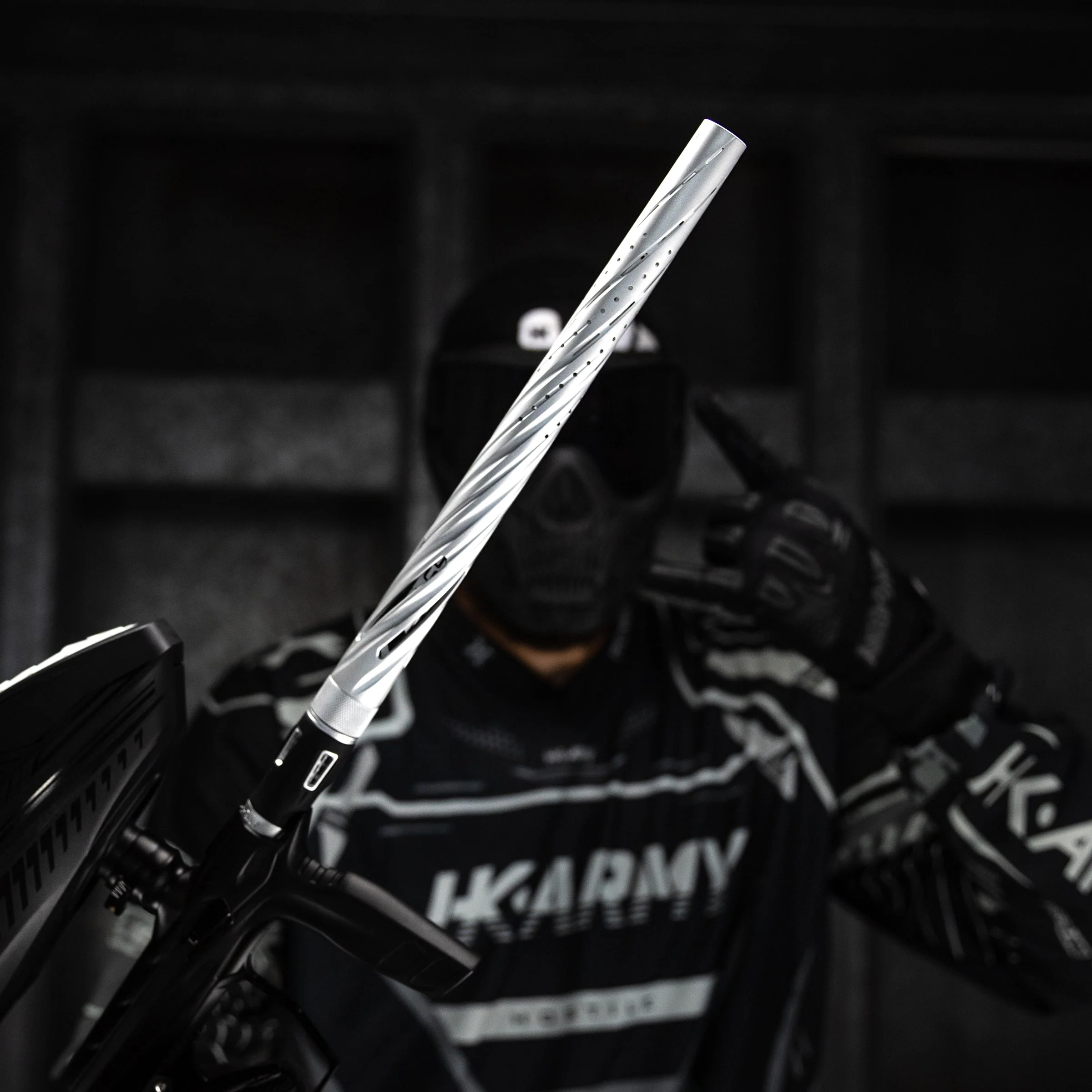 LAZR Elite Orbit Barrel Kit - 15' Dust Silver/Colored Inserts - Cocker Threads - Image 2