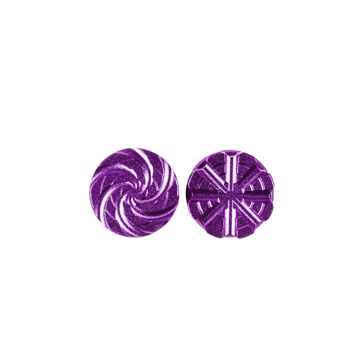 Machined Goggle Screw Set "Cyclone" Purple - Image 4