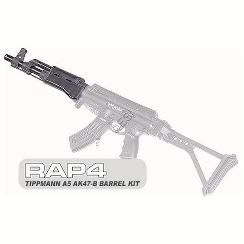 Rap4 AK-47 Barrel Kit [Tippmann A5] - 14.5 Inches - Black