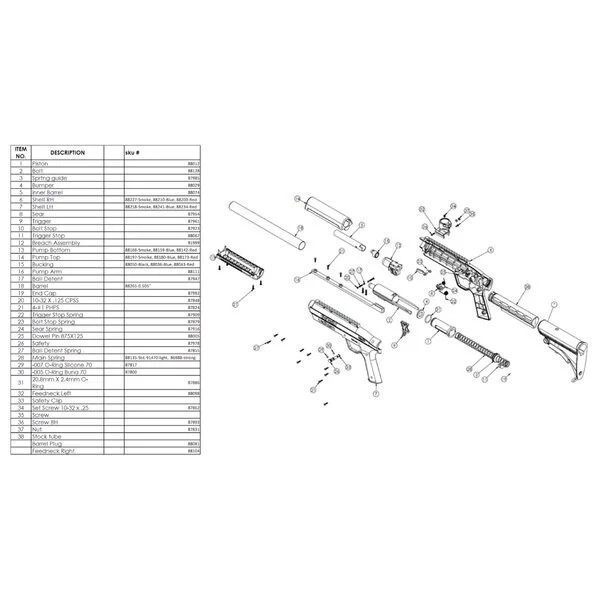 Rifle Parts - Gotcha Part# 4 Bumper