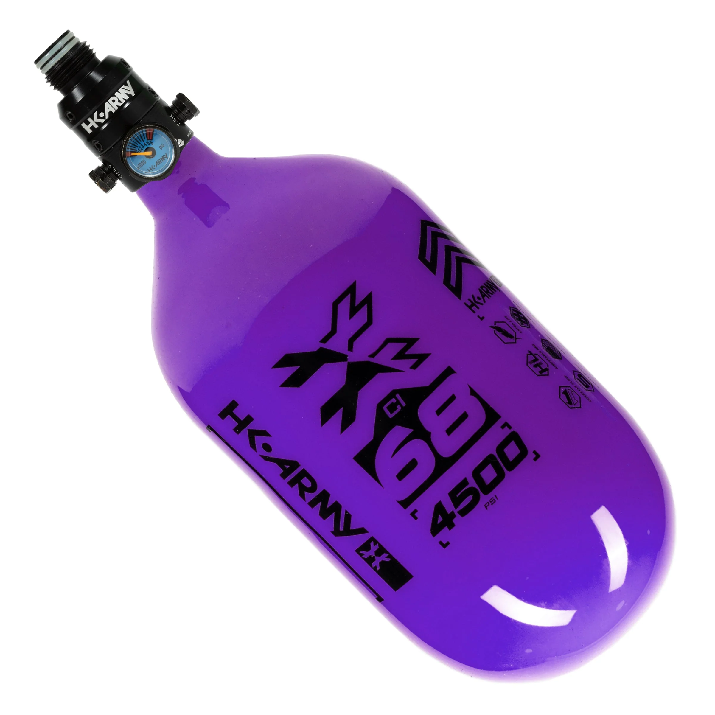Rush - 68ci / 4500psi 'EXTRA LITE' PRO REG Air System - Purple/Black
