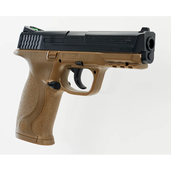 S&W Smith & Wesson M&P .177 Bb Gun Dark Earth Brown - Umarex Airguns | Buy Airsoft Bbs Gun Pistol - Image 4