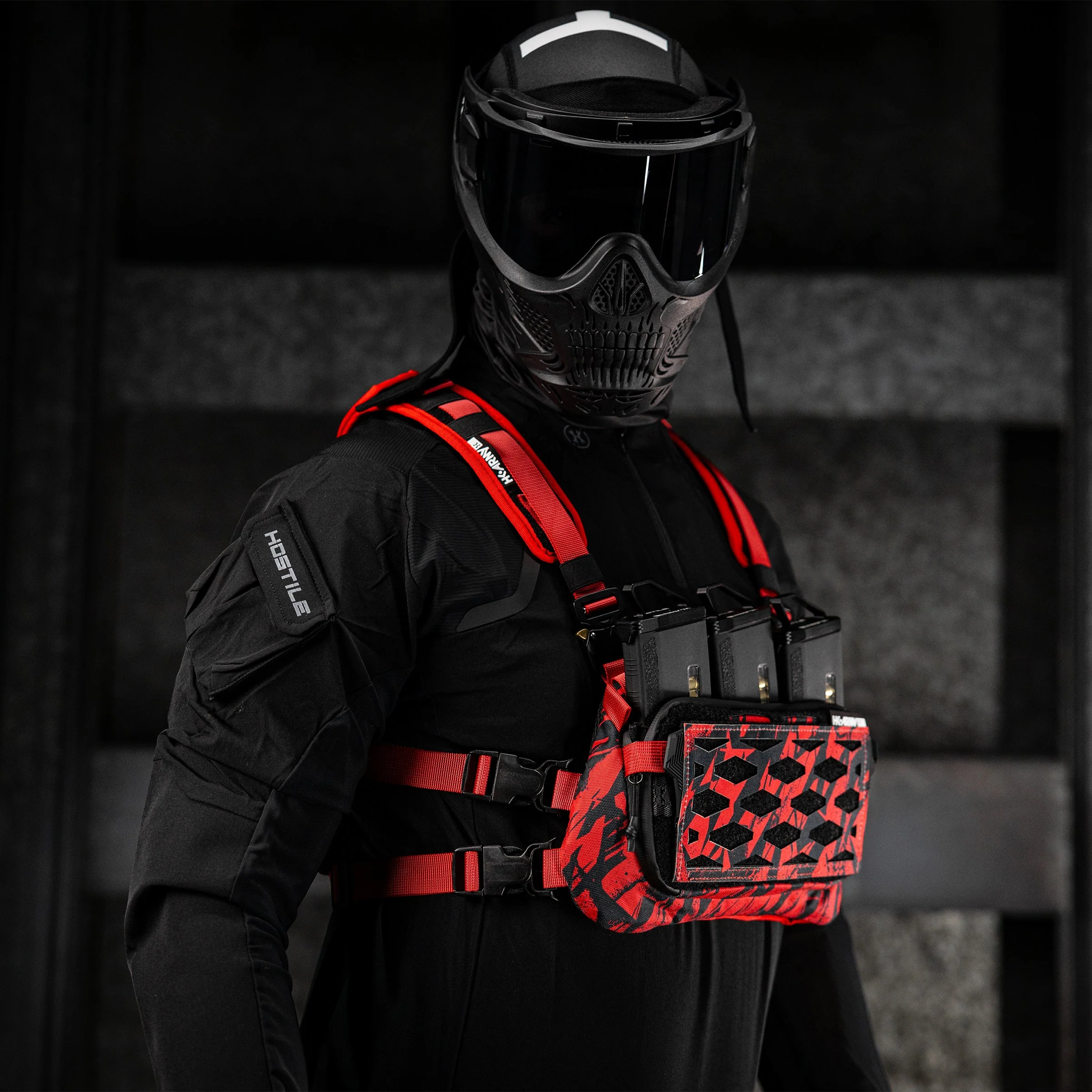 Sector Chest Rig - Red - Image 2