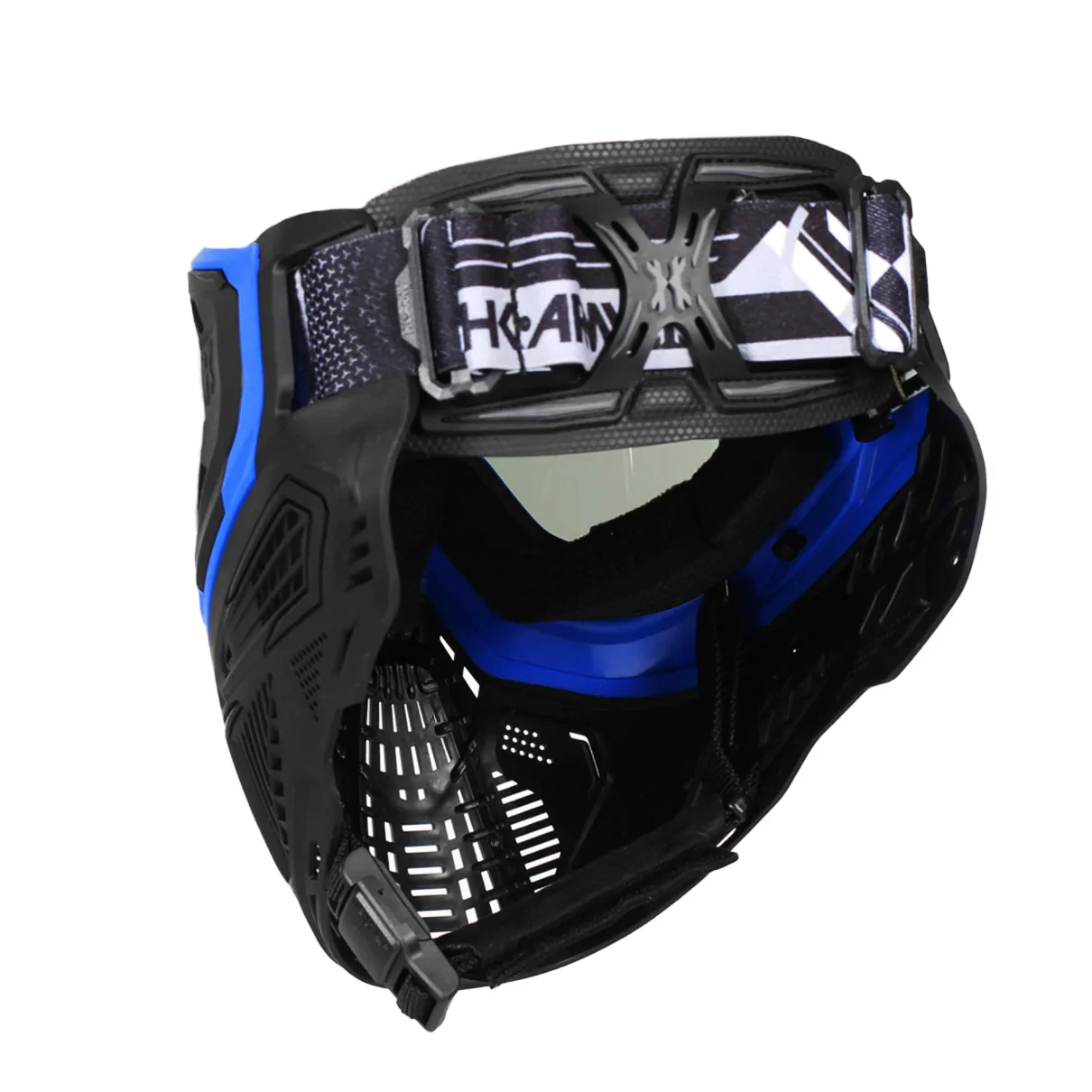 Slr Goggle - Sapphire (Blue/Black/Black) Smoke Lens | Paintball Goggle | Mask | Hk Army - Image 4