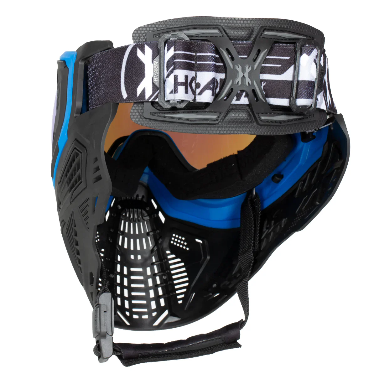 Slr Goggle - Wave (Blue/Black) Arctic Lens | Paintball Goggle | Mask | Hk Army - Image 3