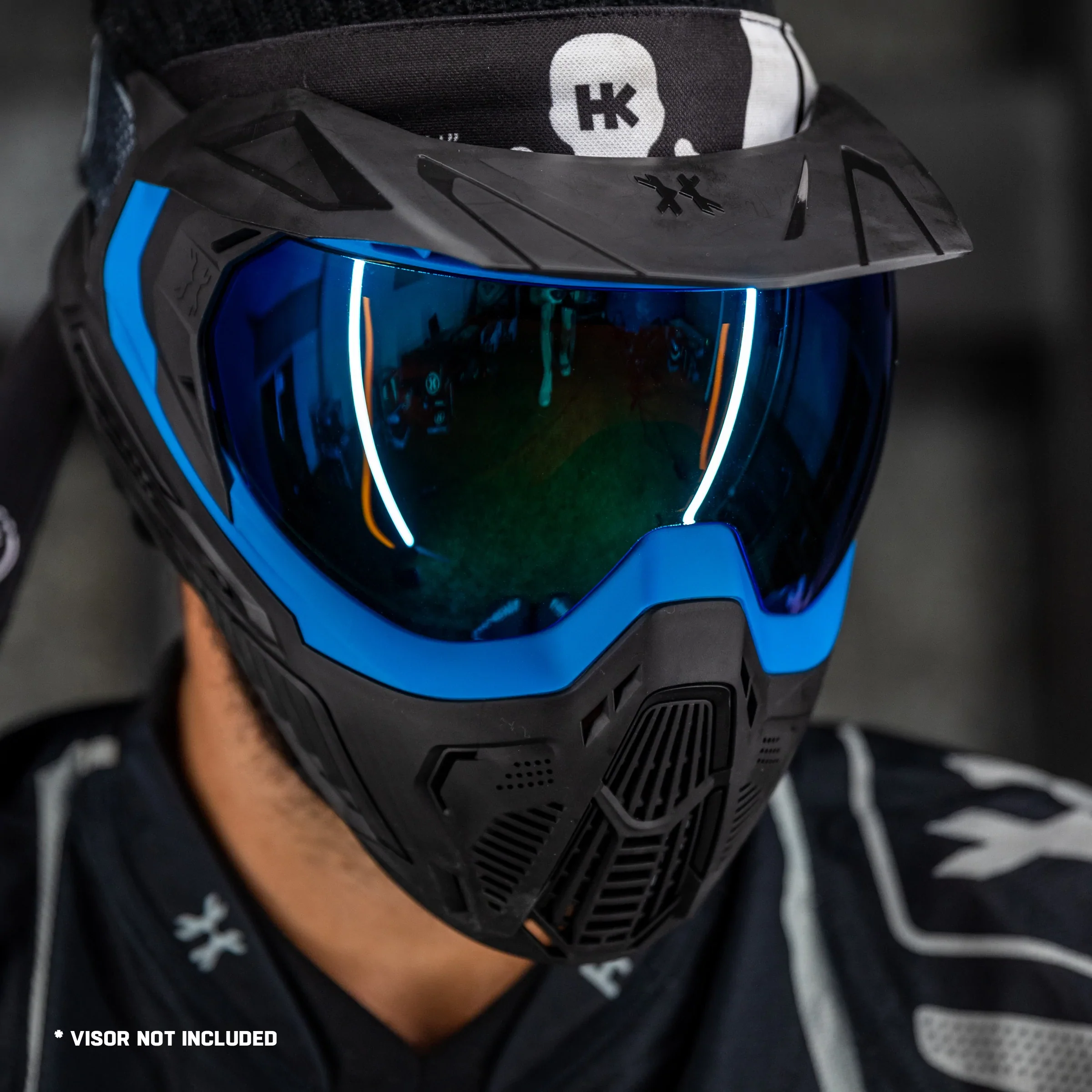 Slr Goggle - Wave (Blue/Black) Arctic Lens | Paintball Goggle | Mask | Hk Army - Image 6