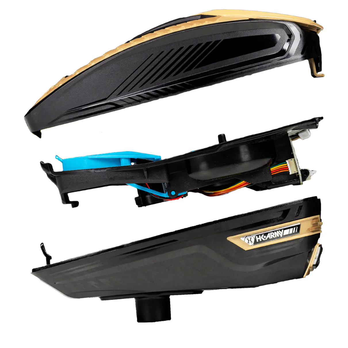 Tfx 3 Loader - Black/Gold | Paintball Loader Or Hopper | Hk Army - Image 5