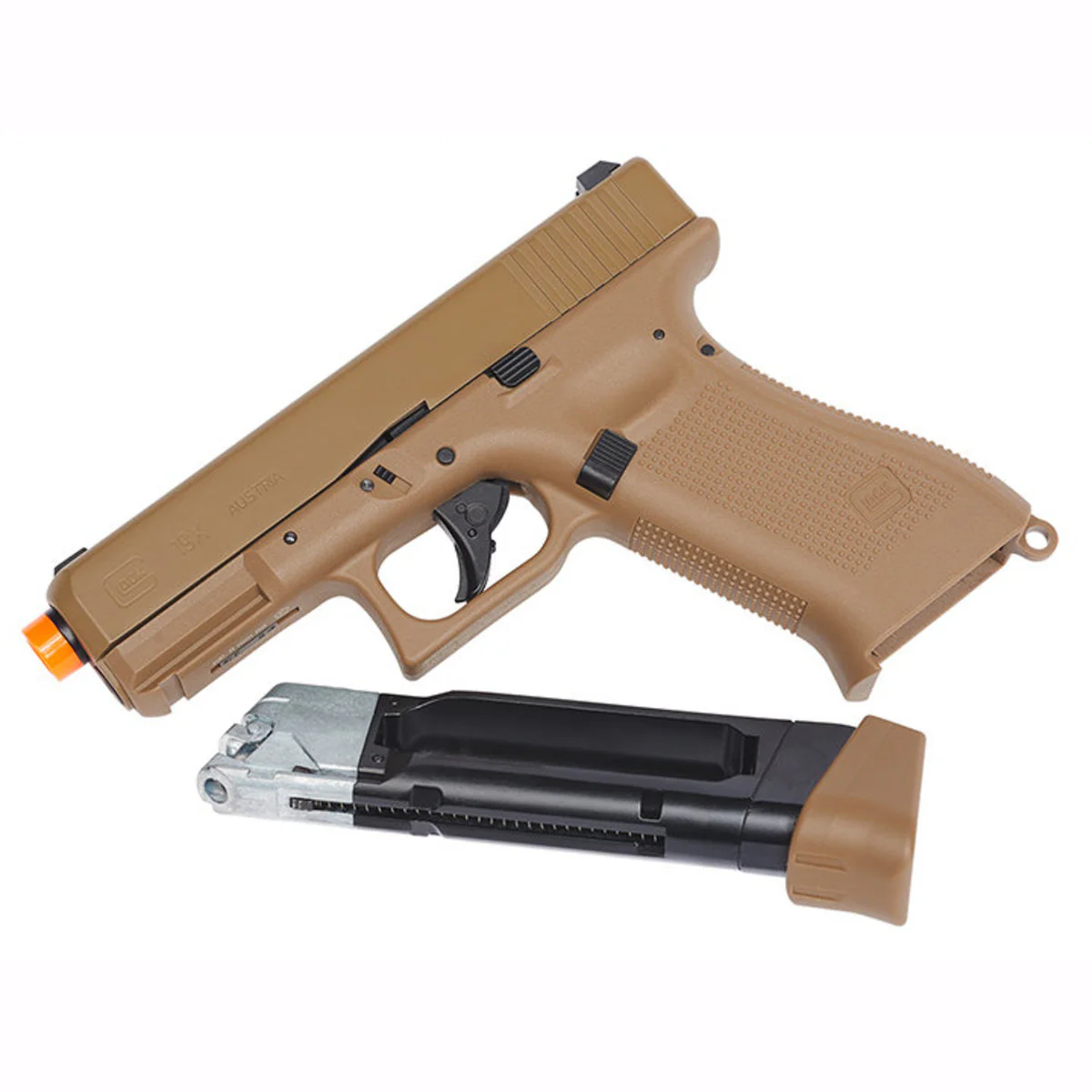 Umarex Glock 19X Co2 Half-Blowback Airsoft Pistol - Image 3