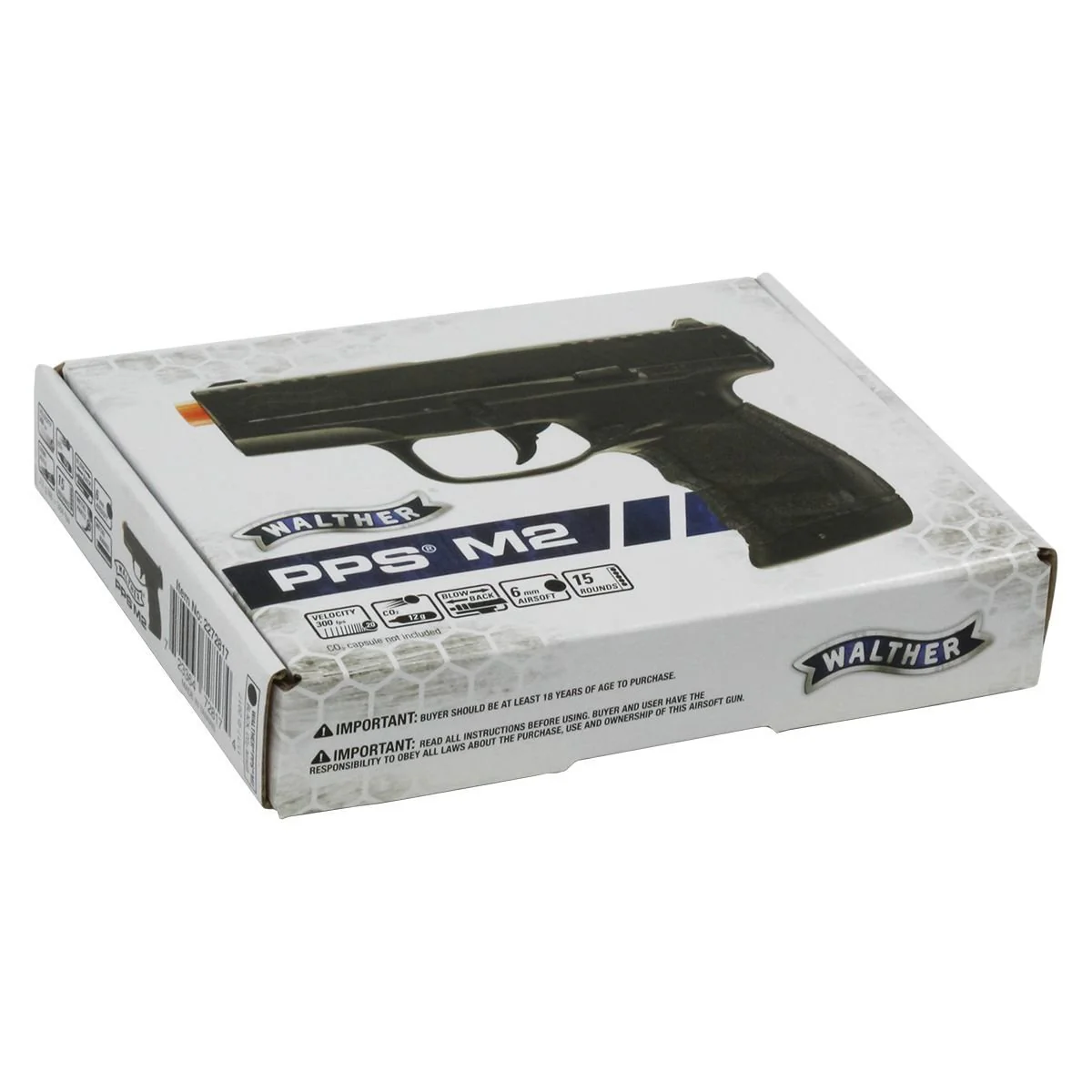 Umarex Walther Pps M2 Co2 Half Blowback Airsoft Pistol - Image 5