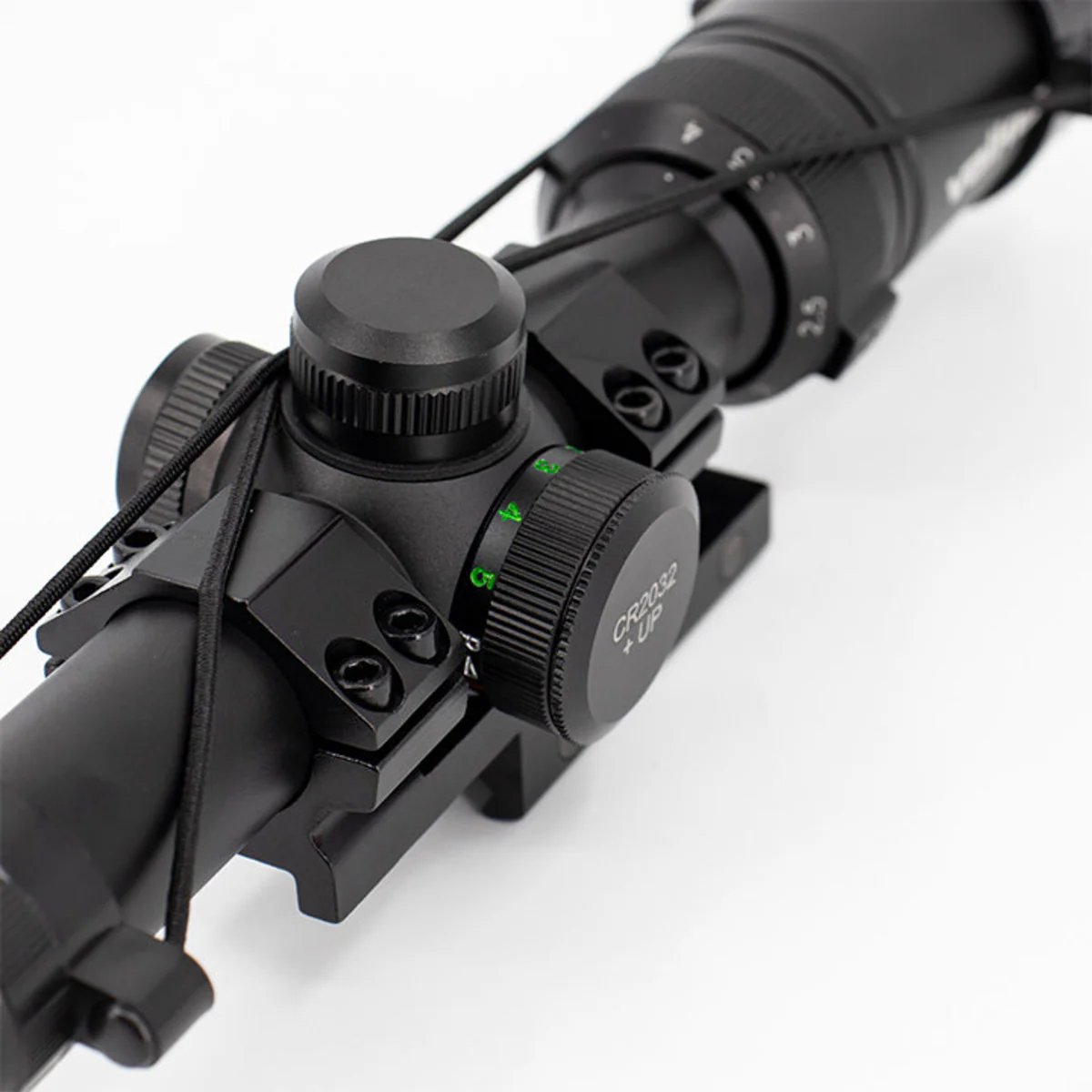 Valken 1-4X20 Mil-Dot Airsoft Rifle Scope W/ Mount - Image 3